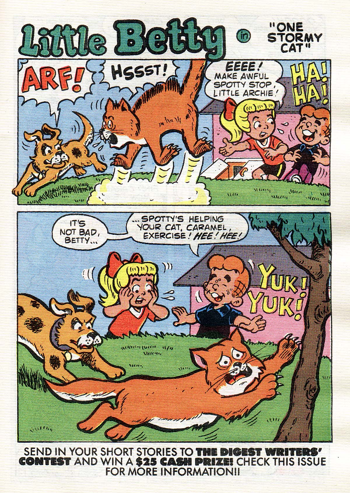 Read online Little Archie Comics Digest Magazine comic -  Issue #44 - 100
