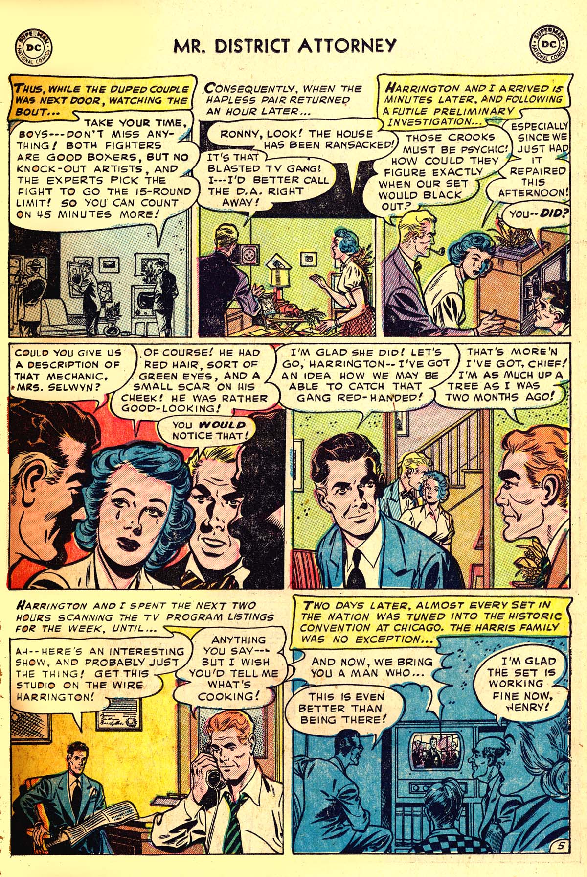 Read online Mr. District Attorney comic -  Issue #32 - 15