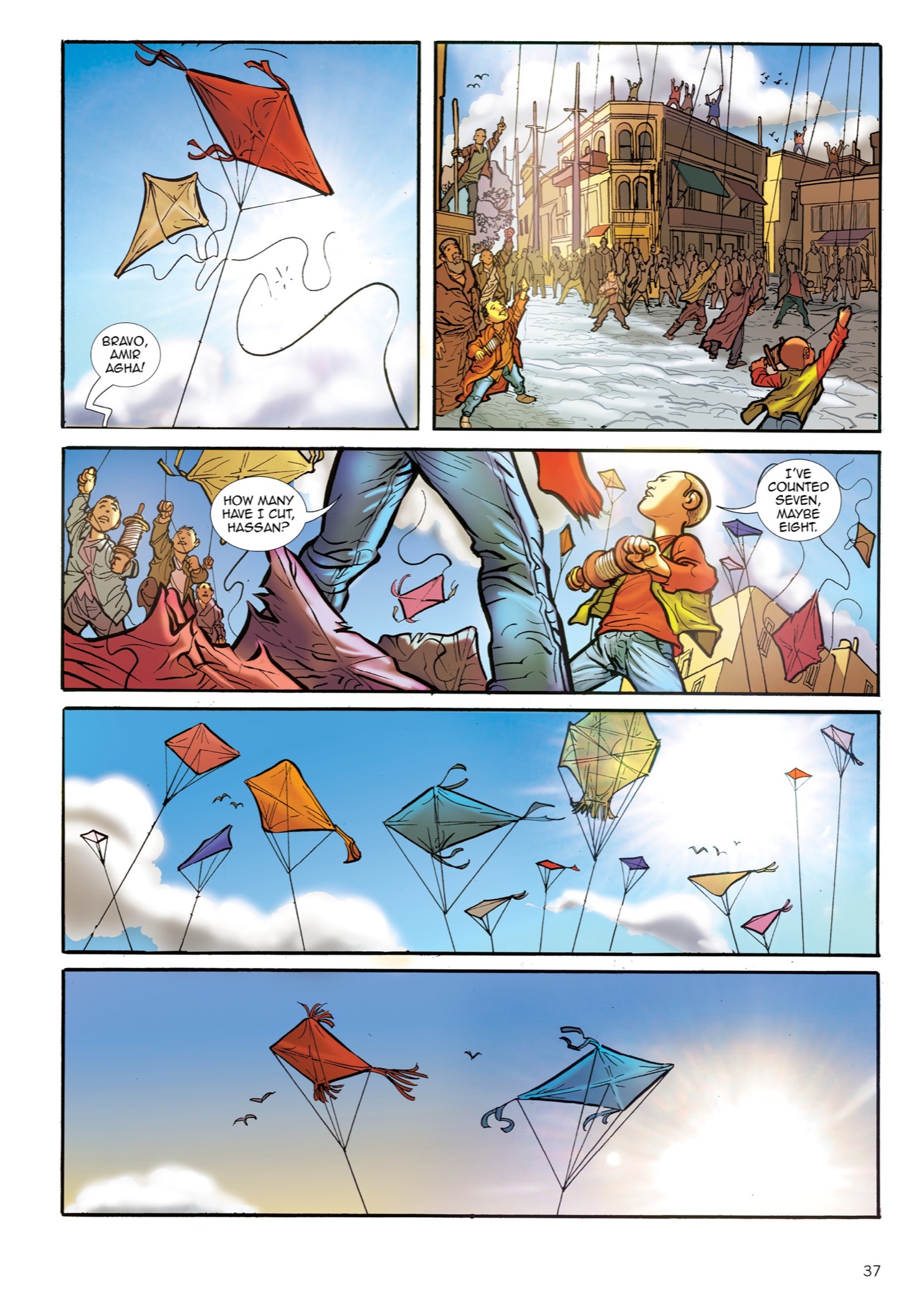 Read online The Kite Runner comic -  Issue # TPB - 38