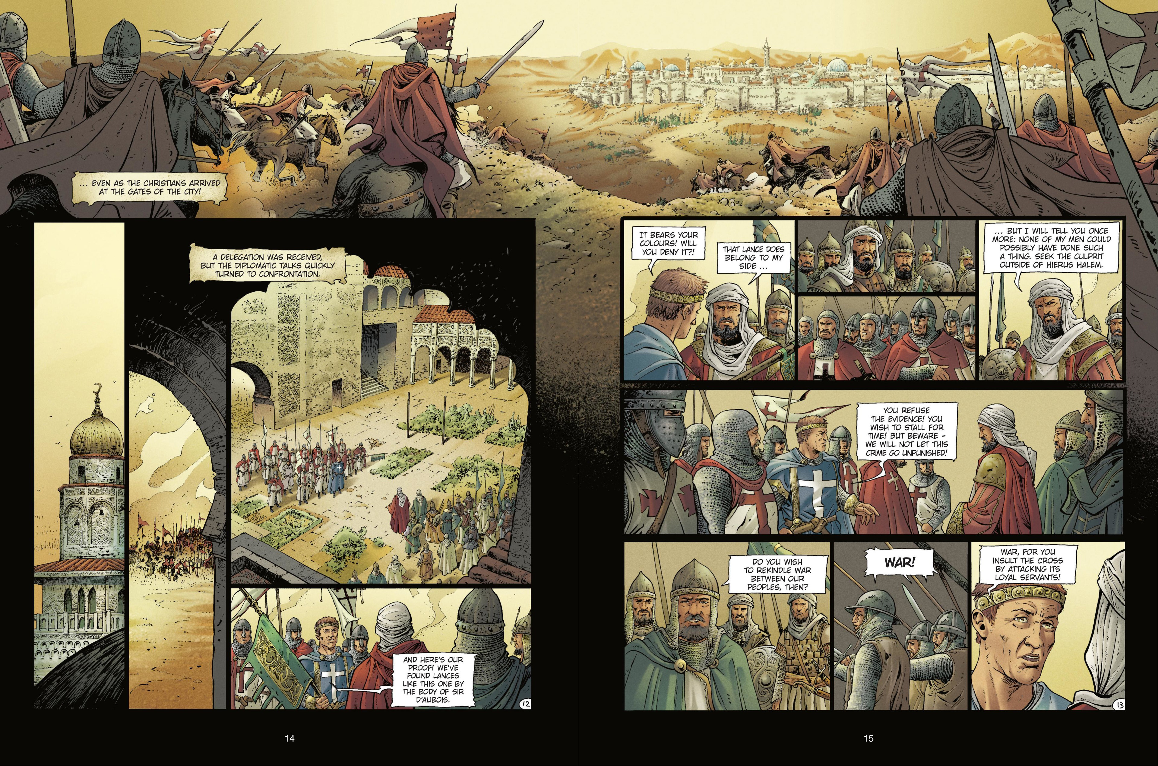 Read online Crusade (2021) comic -  Issue #8 - 16