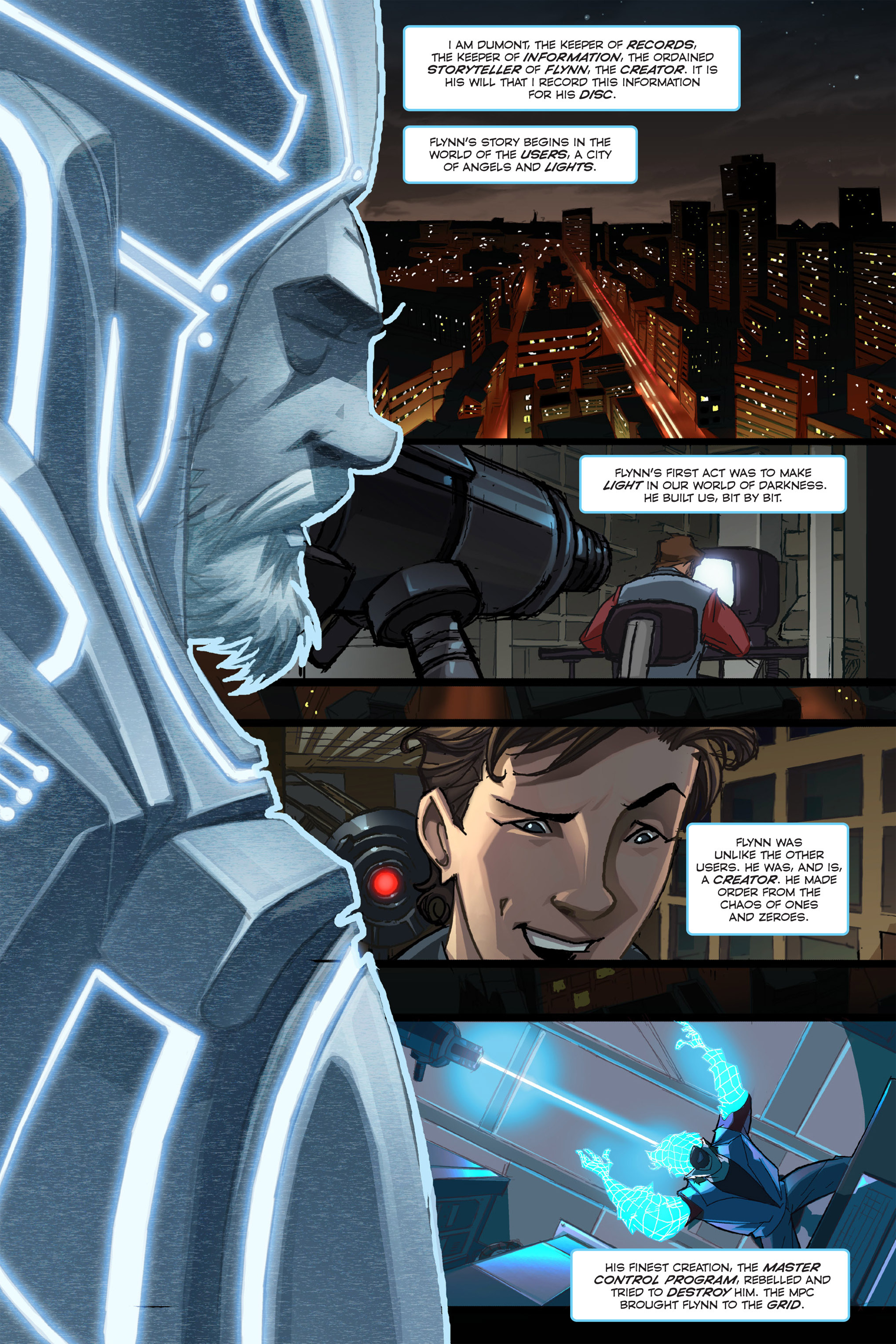 Read online TRON: Betrayal comic -  Issue # TPB - 3