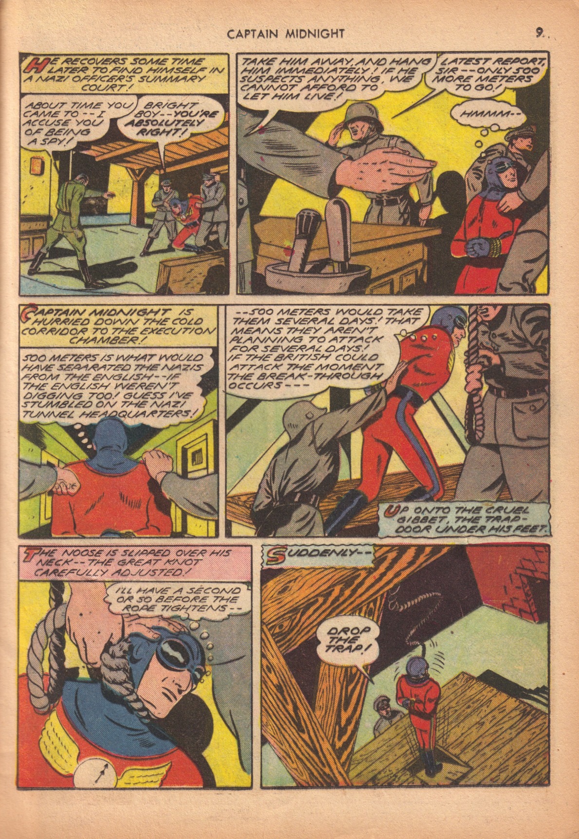 Read online Captain Midnight (1942) comic -  Issue #10 - 9