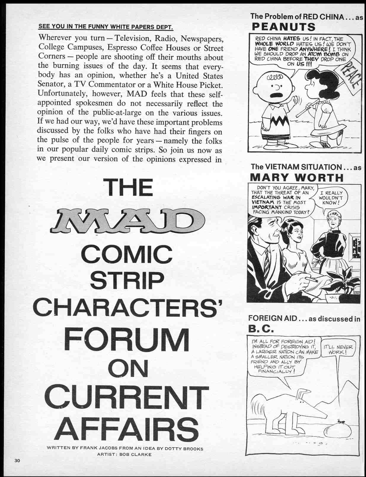 Read online MAD comic -  Issue #107 - 32