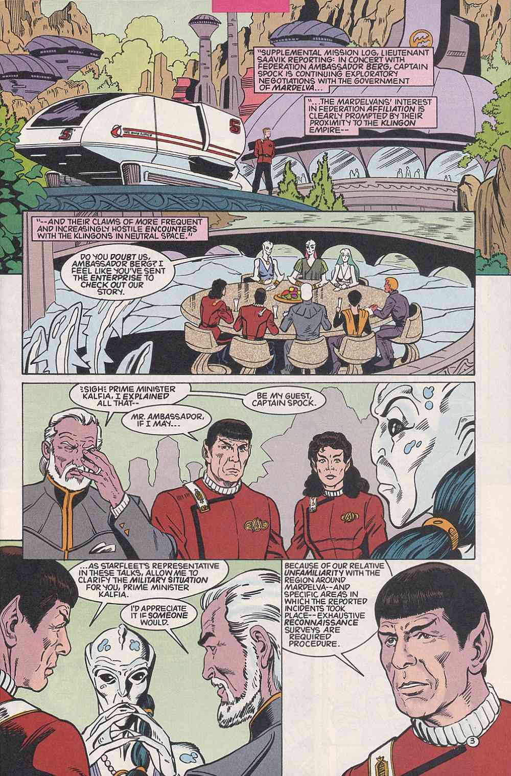 Read online Star Trek (1989) comic -  Issue #46 - 5