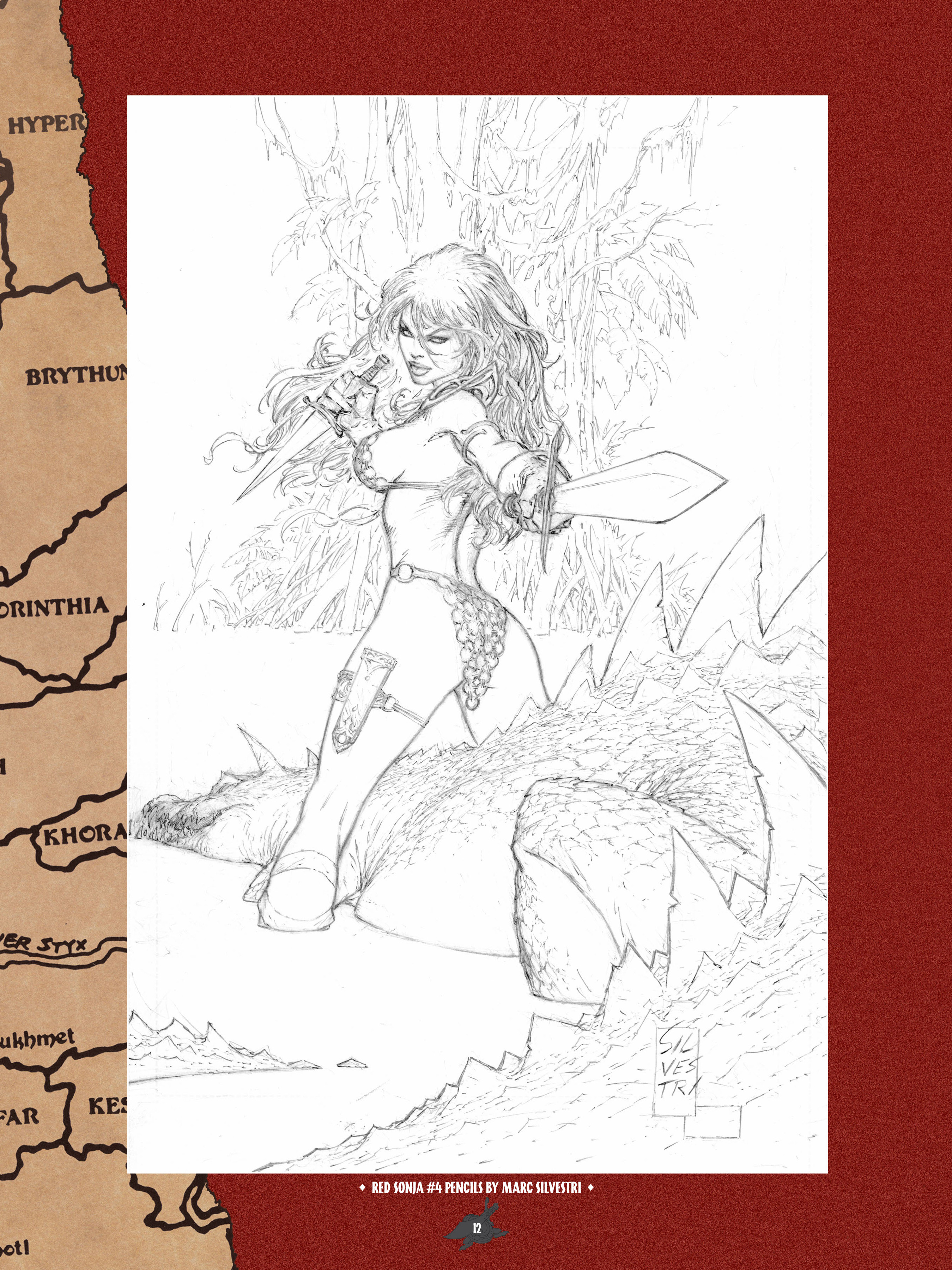 Read online The Art of Red Sonja comic -  Issue # TPB 1 (Part 1) - 13