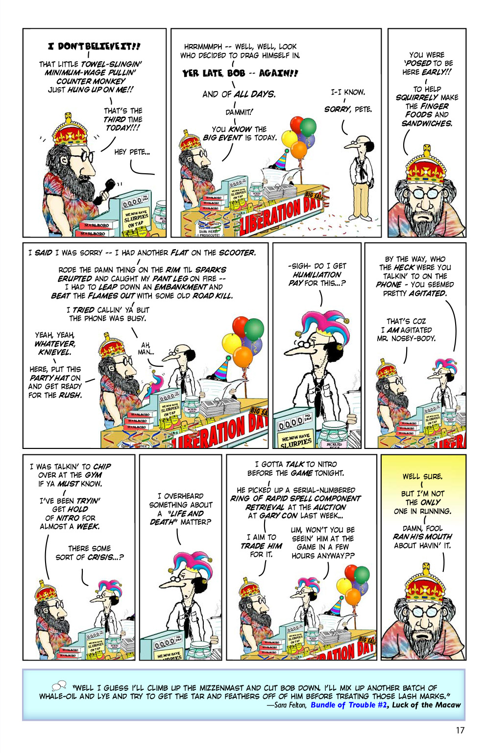 Read online Knights of the Dinner Table comic -  Issue #194 - 19