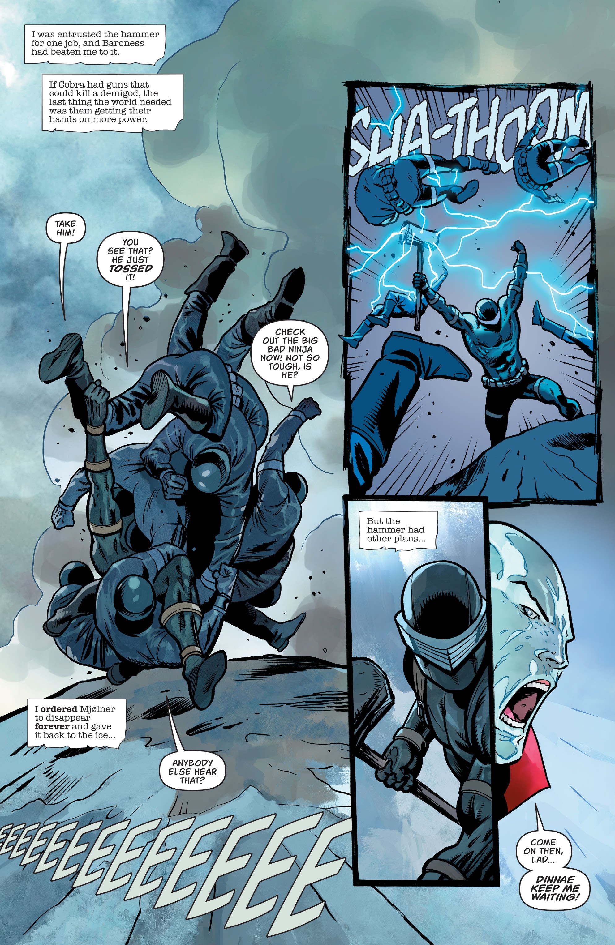 Read online Snake Eyes: Deadgame comic -  Issue #5 - 7