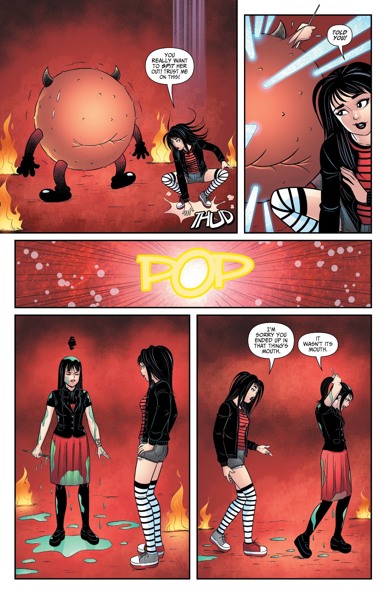Read online Exorsisters comic -  Issue #1 - 12