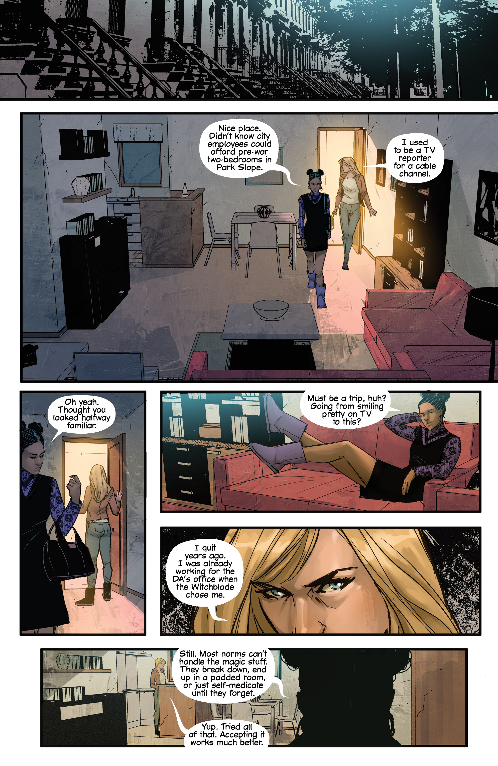 Read online Witchblade (2017) comic -  Issue #17 - 8