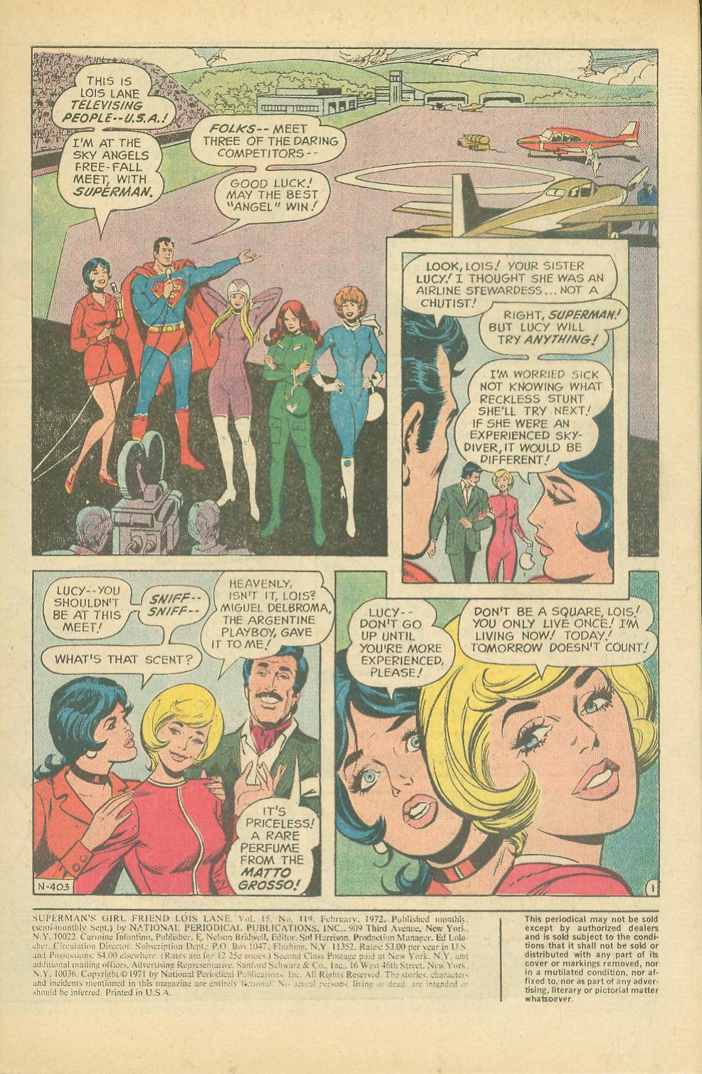 Read online Superman's Girl Friend, Lois Lane comic -  Issue #119 - 3