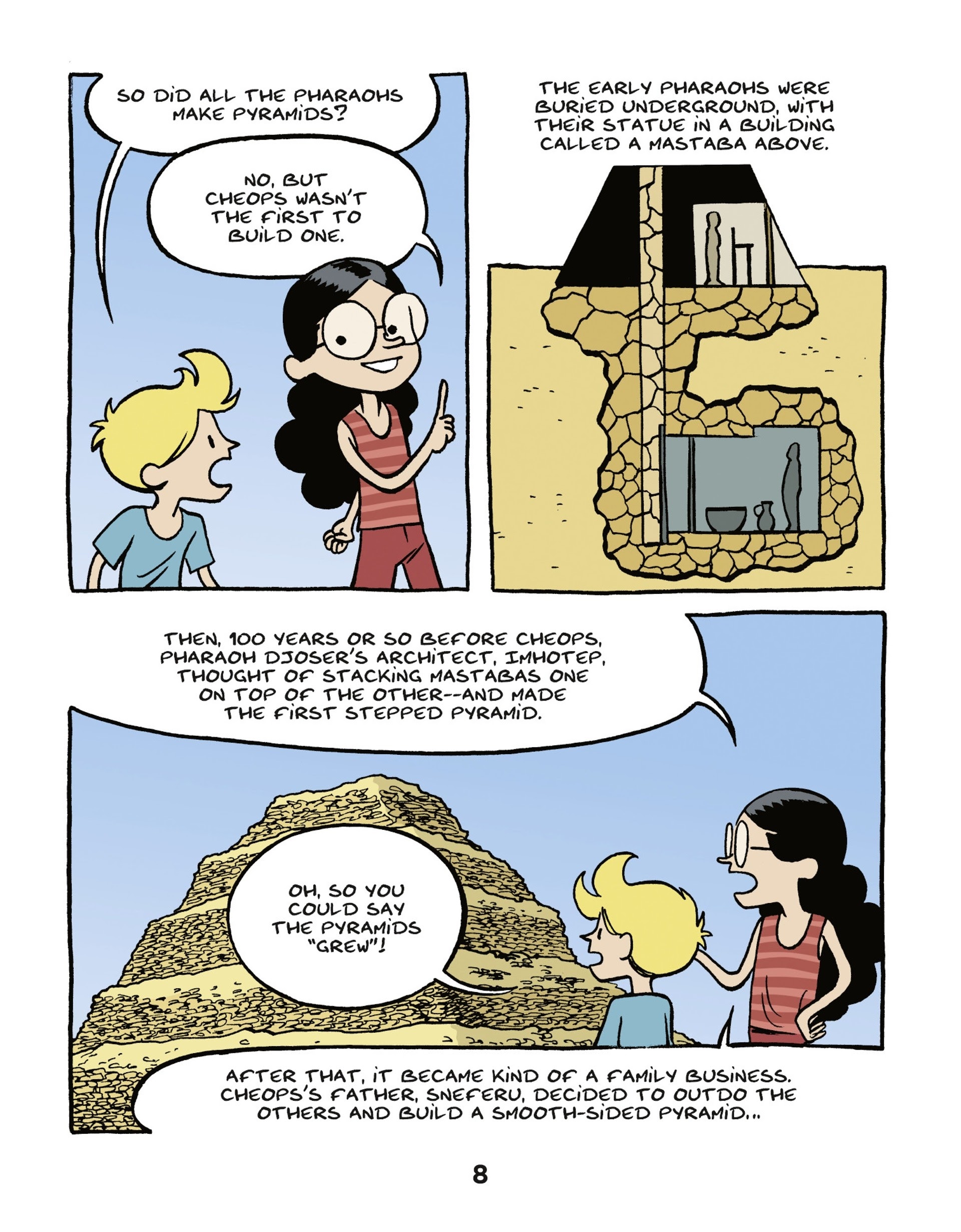 Read online On The History Trail With Ariane & Nino comic -  Issue #2 - 8