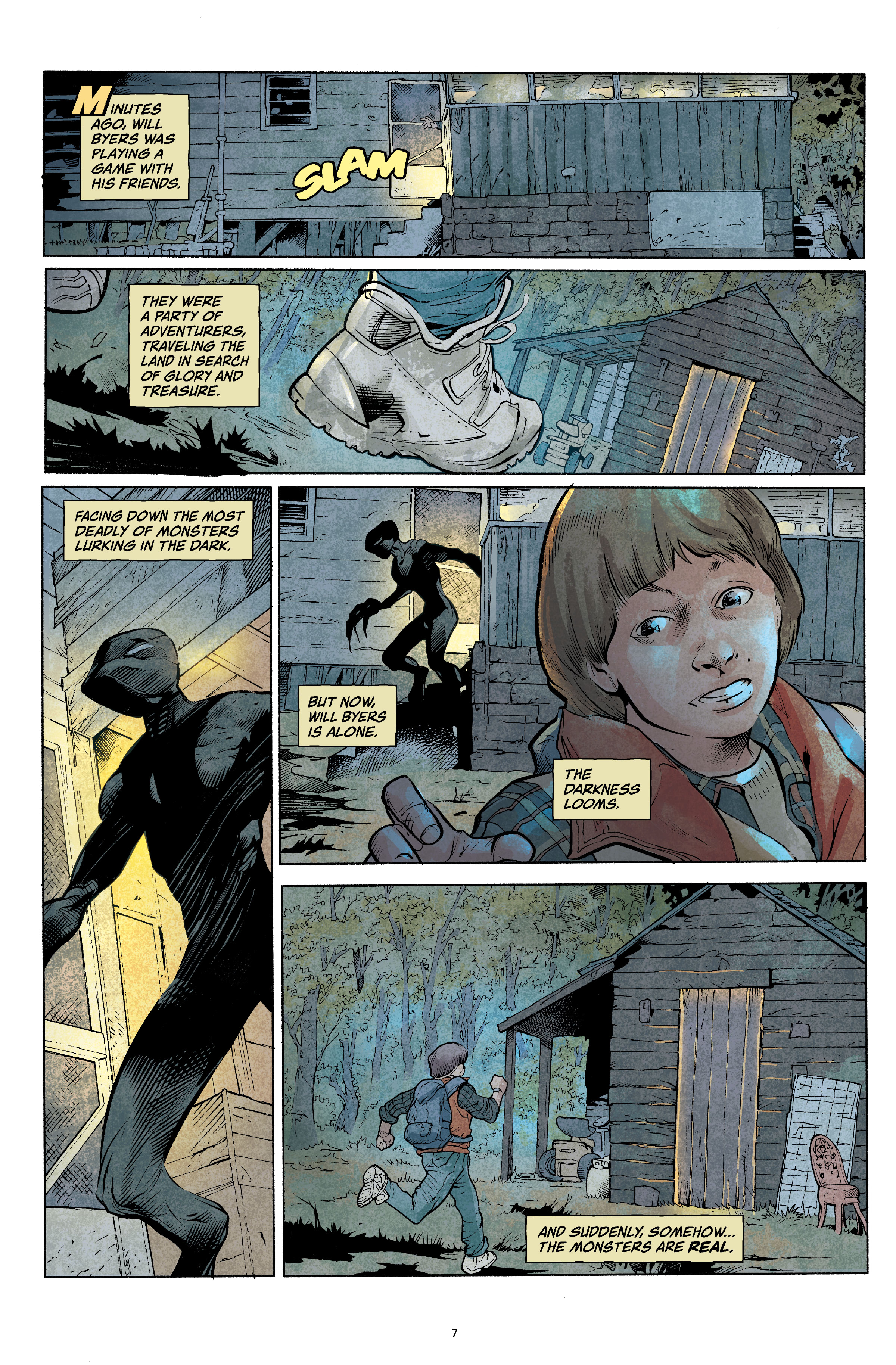 Read online Stranger Things Library Edition comic -  Issue # TPB 1 (Part 1) - 7