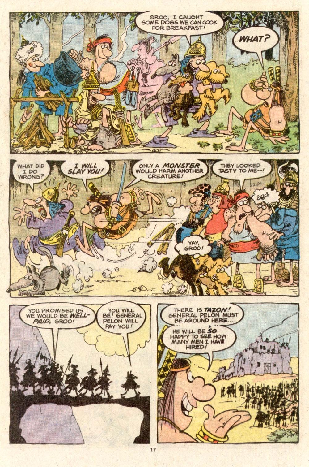 Read online Sergio Aragonés Groo the Wanderer comic -  Issue #38 - 17