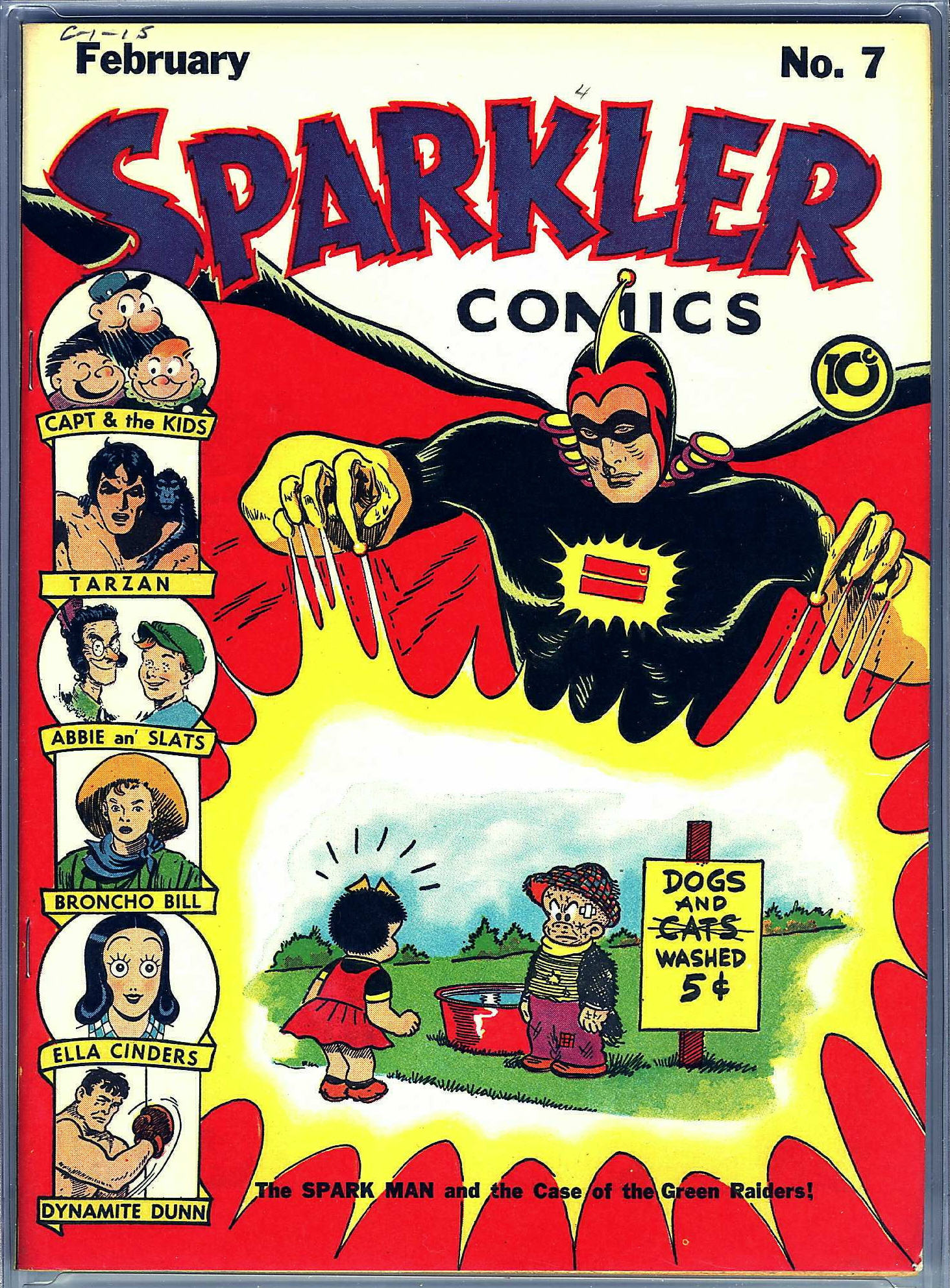 Read online Sparkler Comics comic -  Issue #7 - 1