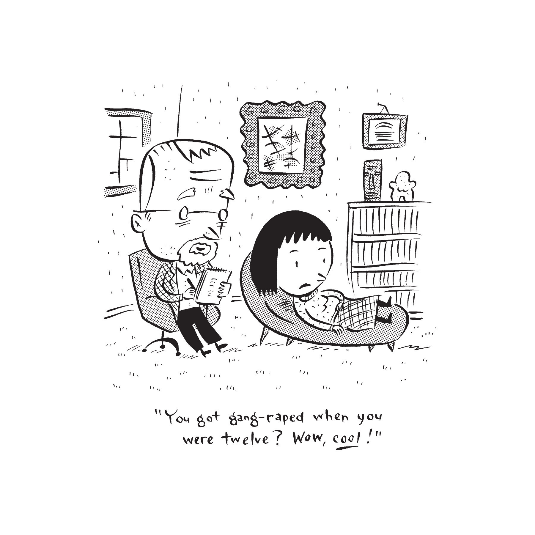 Read online Ho! The Morally Questionable Cartoons of Ivan Brunetti comic -  Issue # TPB - 82