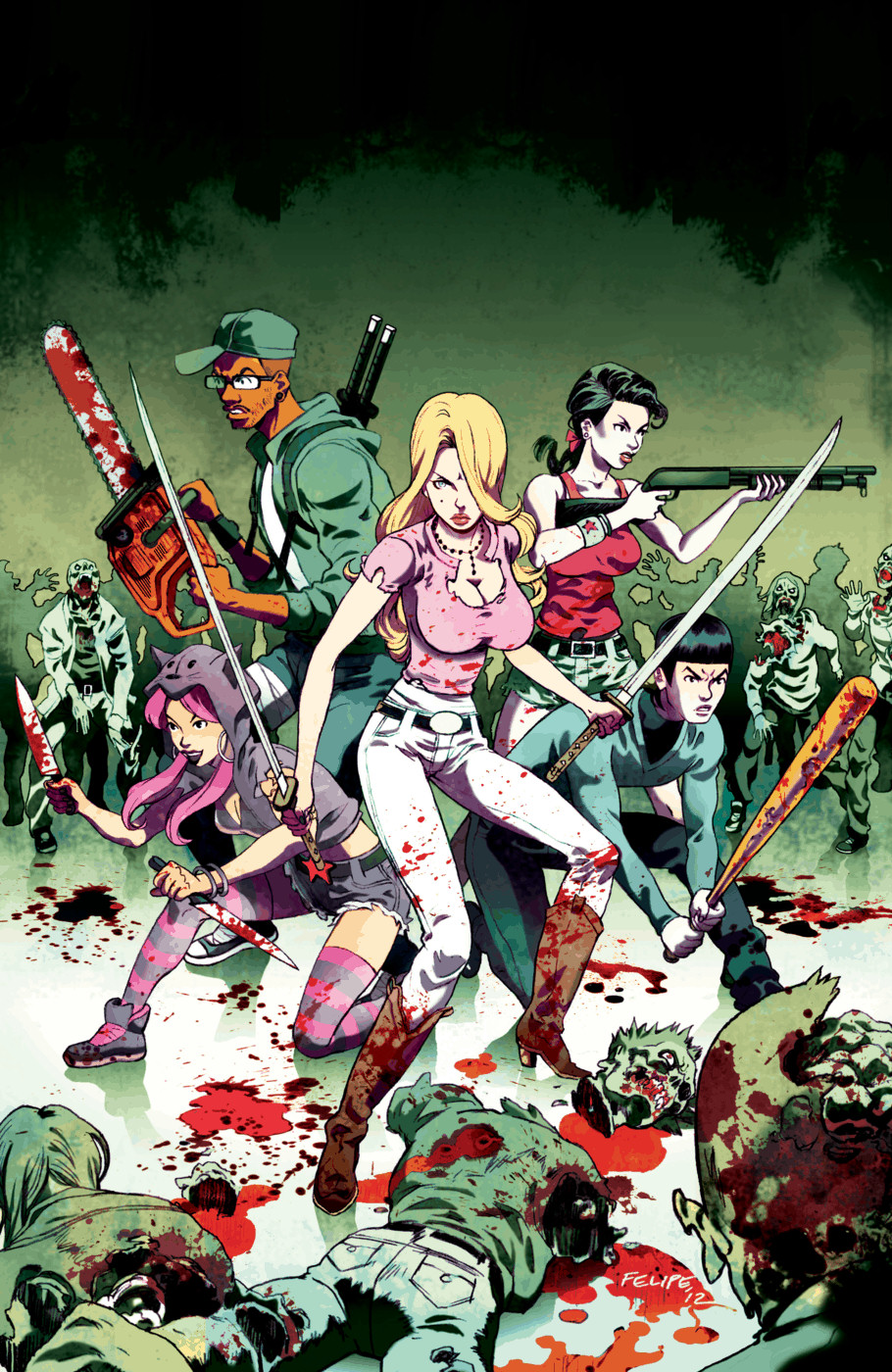 Read online Fanboys vs. Zombies comic -  Issue #6 - 3
