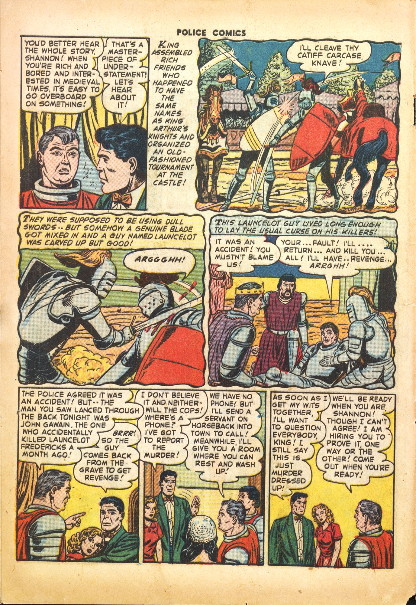 Read online Police Comics comic -  Issue #125 - 8