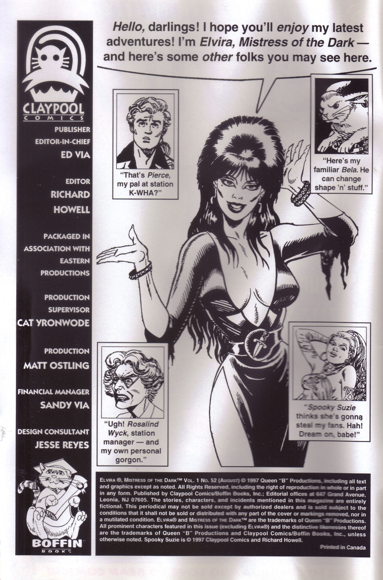Read online Elvira, Mistress of the Dark comic -  Issue #52 - 2