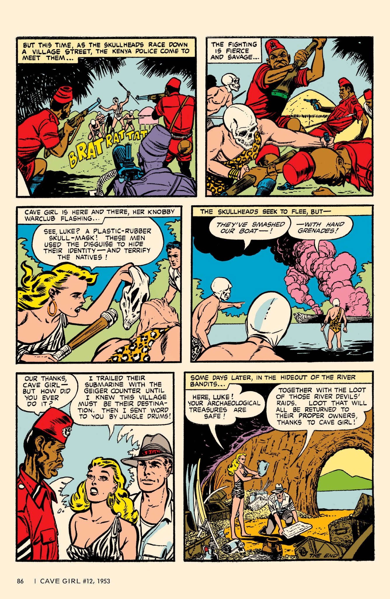 Read online Bob Powell's Complete Cave Girl comic -  Issue # TPB (Part 1) - 87
