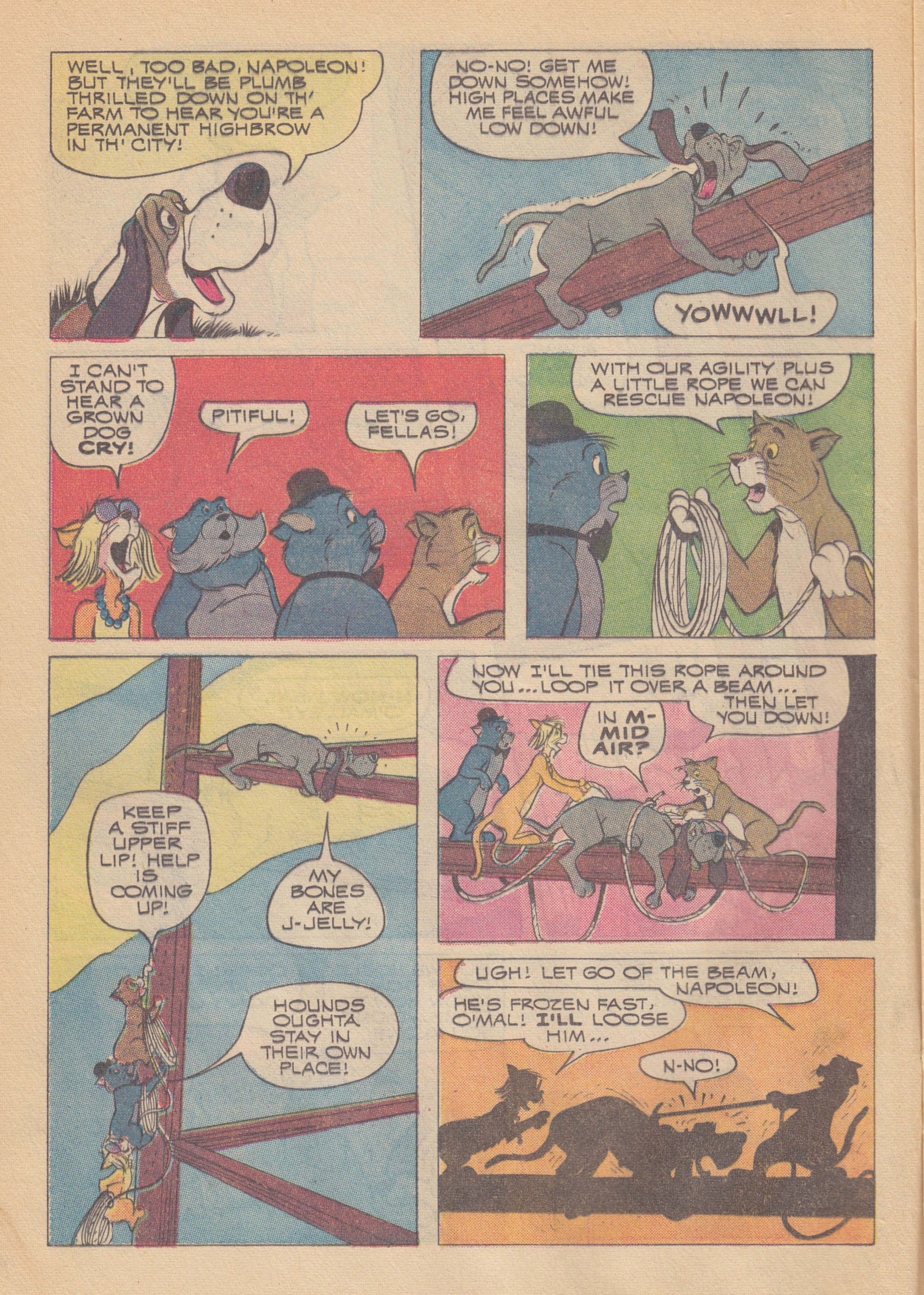 Read online O'Malley and the Alley Cats comic -  Issue #7 - 12