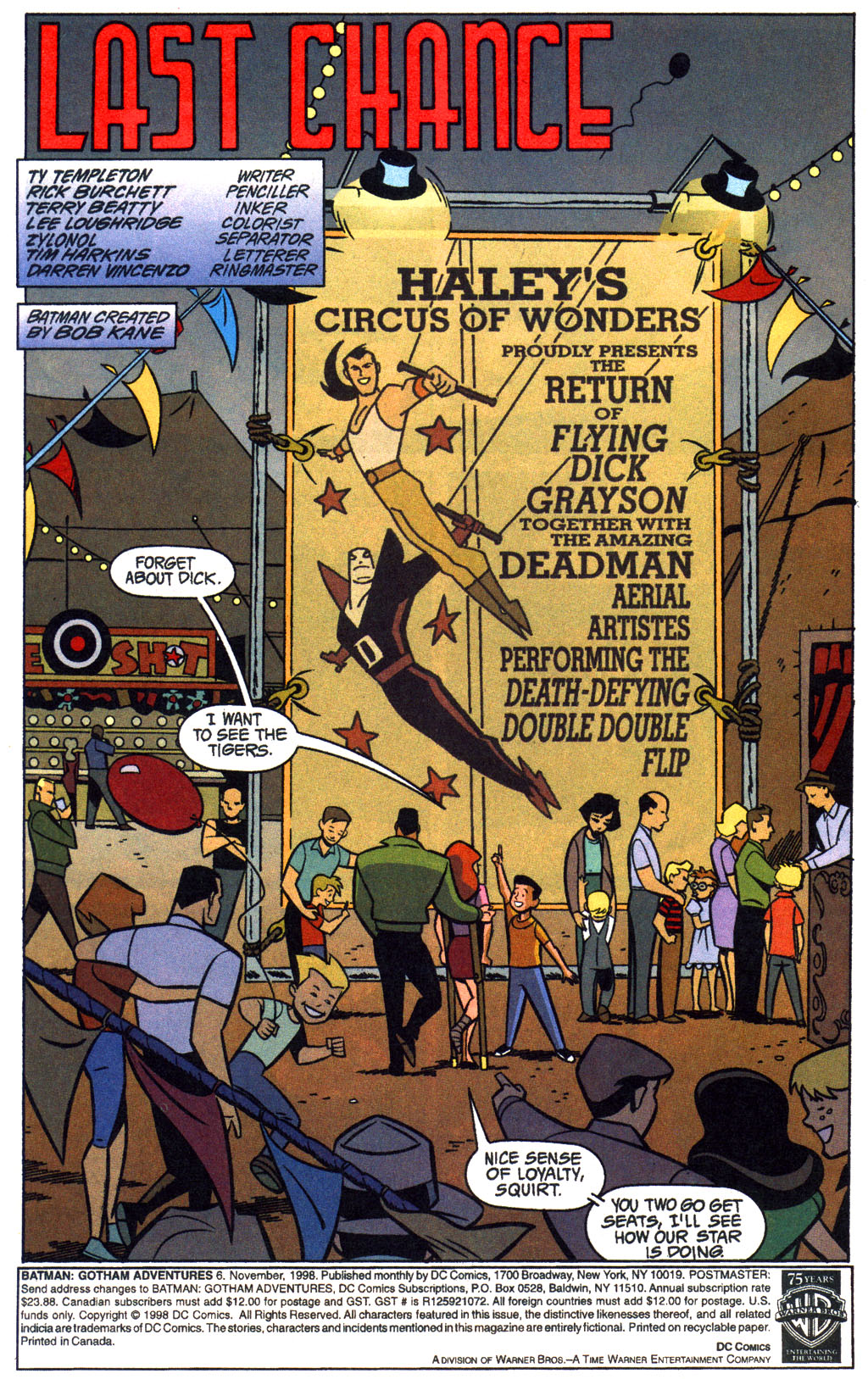 Read online Batman: Gotham Adventures comic -  Issue #6 - 3
