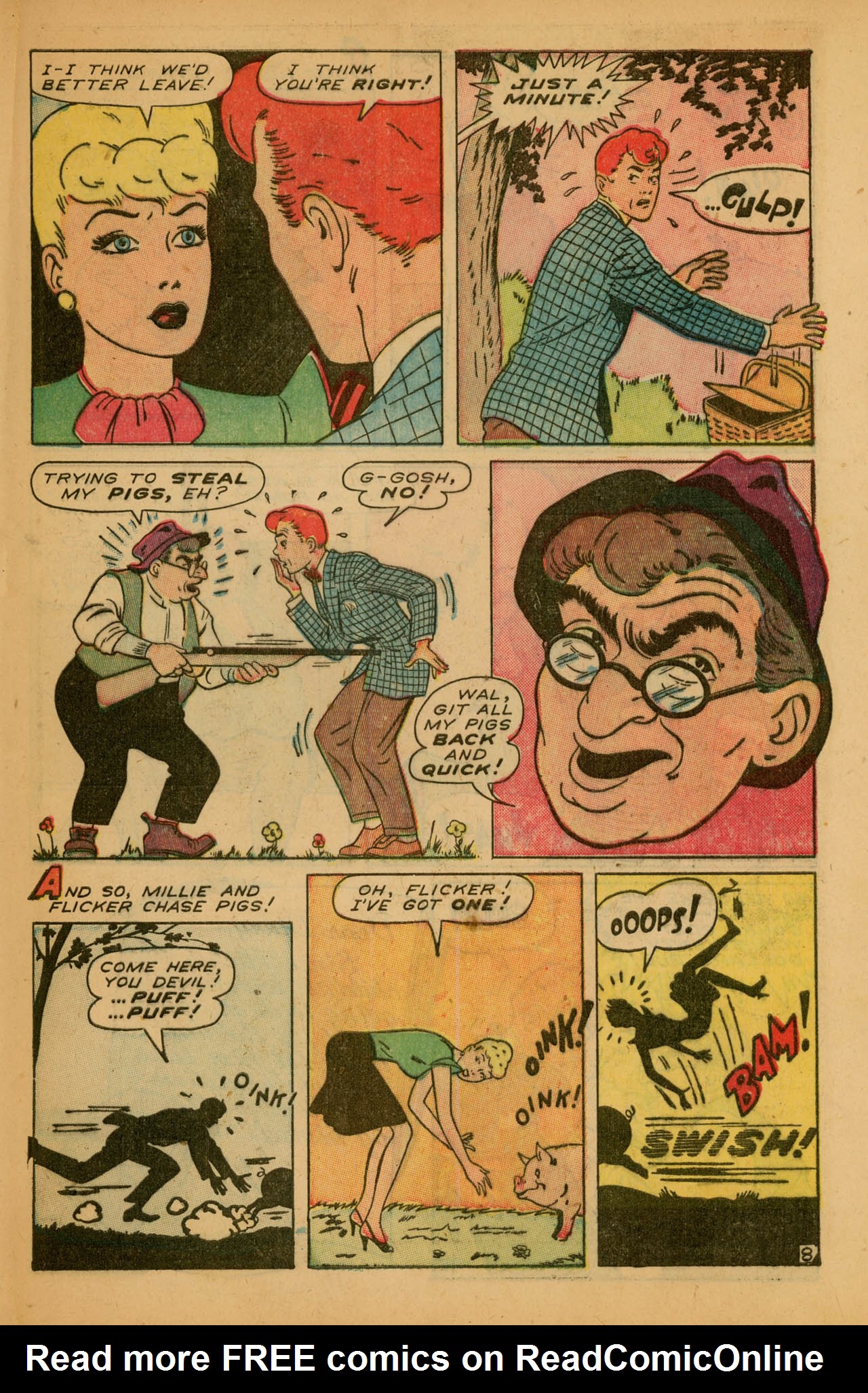 Read online Millie the Model comic -  Issue #7 - 47