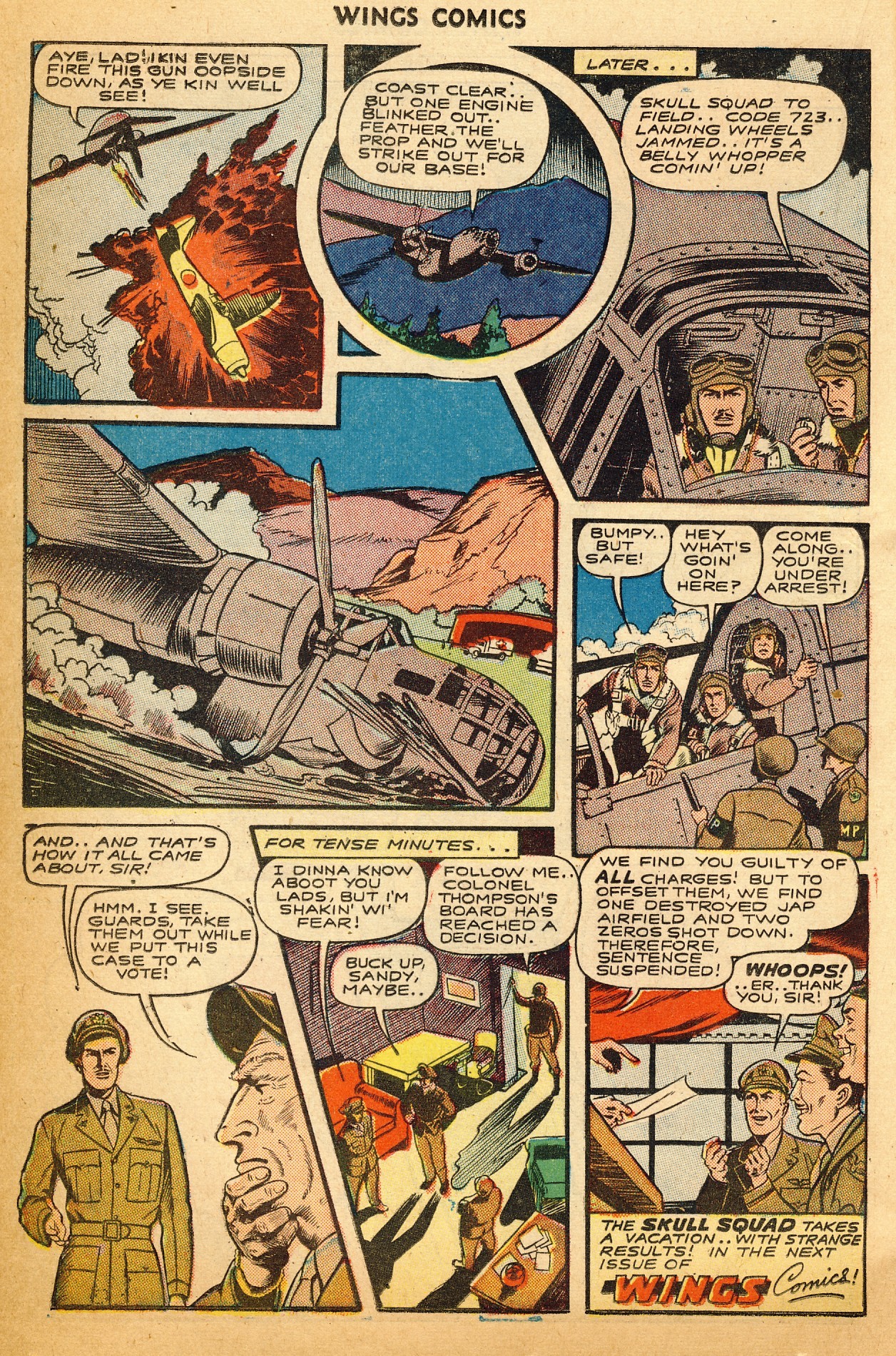 Read online Wings Comics comic -  Issue #52 - 34