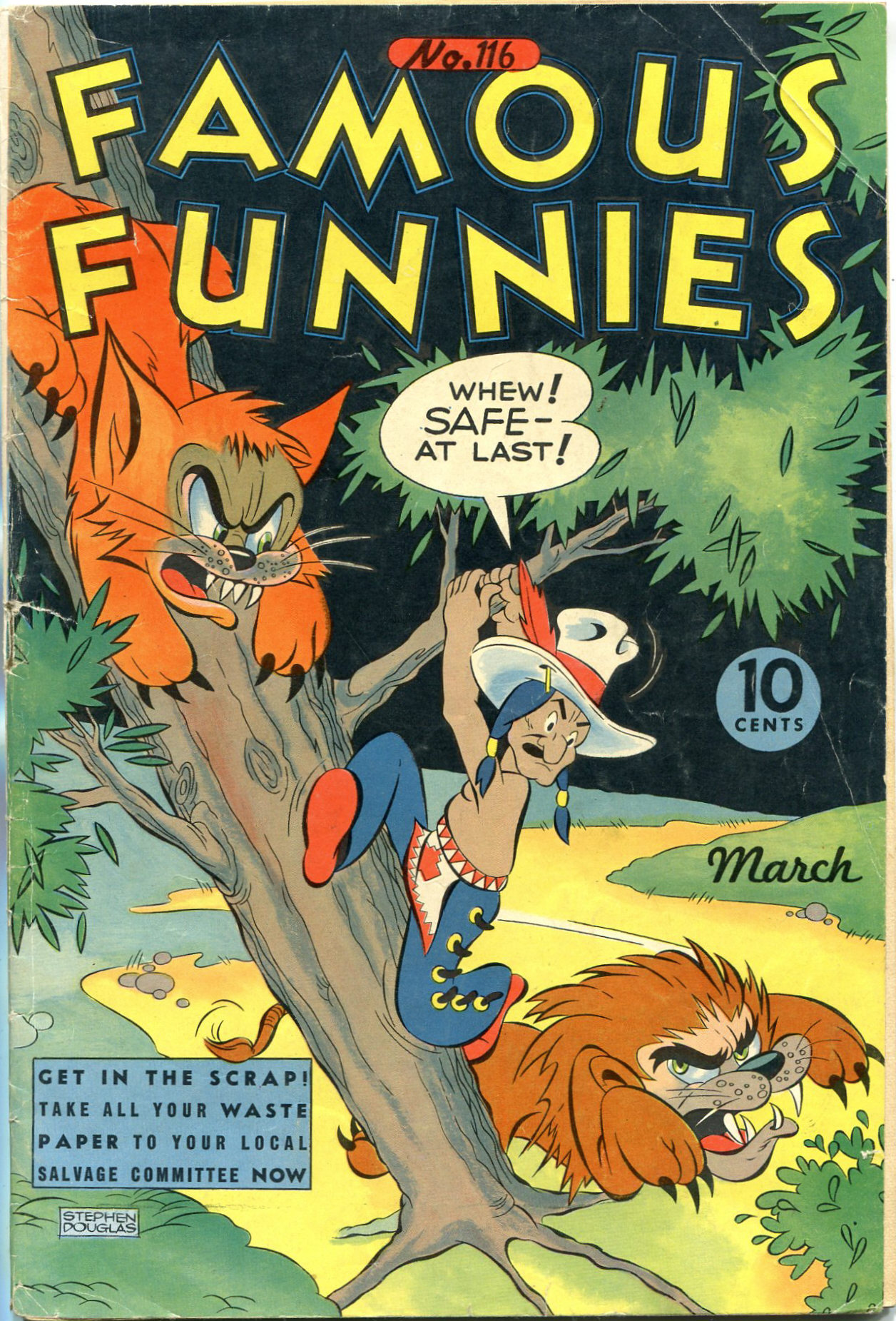 Read online Famous Funnies comic -  Issue #116 - 1