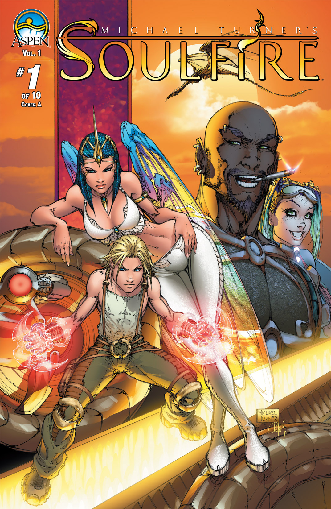 Read online Michael Turner's Soulfire (2003) comic -  Issue #1 - 1