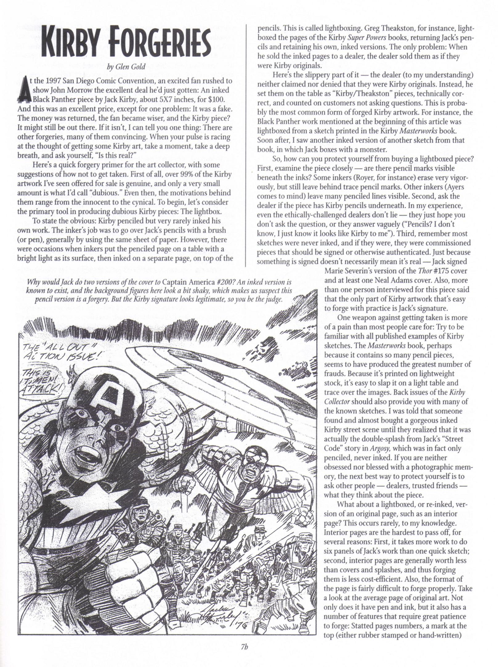 Read online The Jack Kirby Collector comic -  Issue #19 - 35