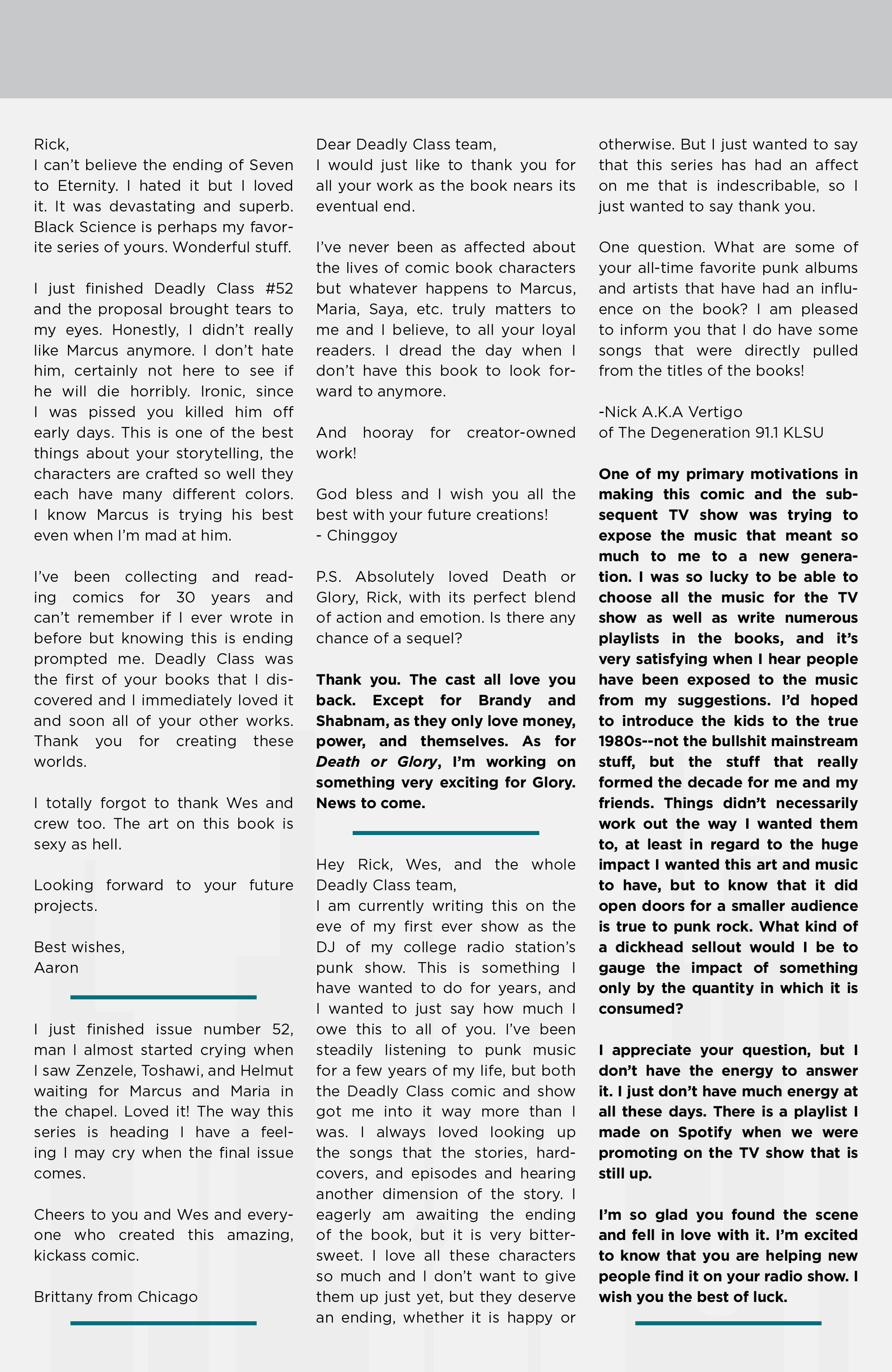 Read online Deadly Class comic -  Issue #55 - 35