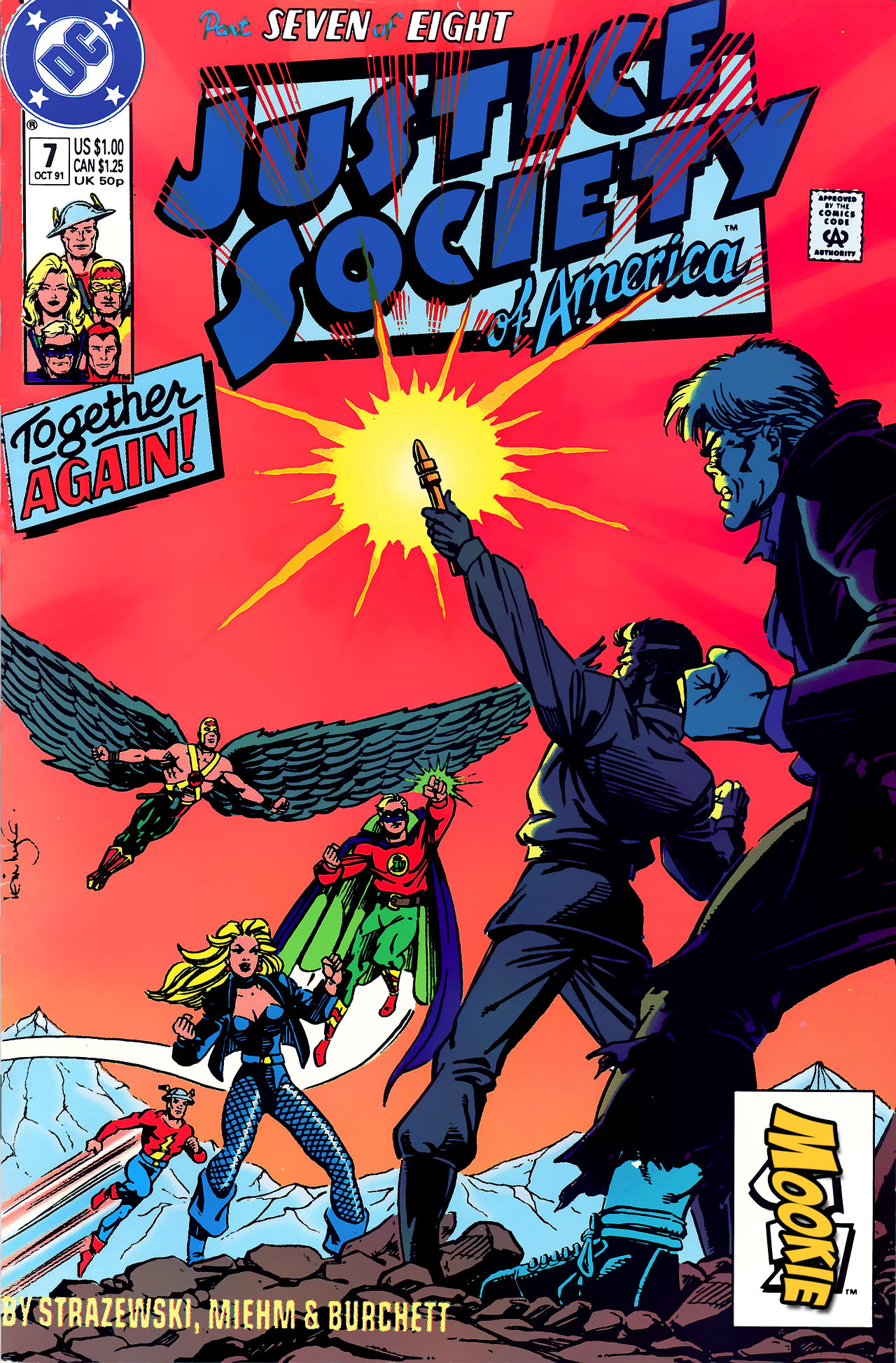 Read online Justice Society of America (1991) comic -  Issue #7 - 1