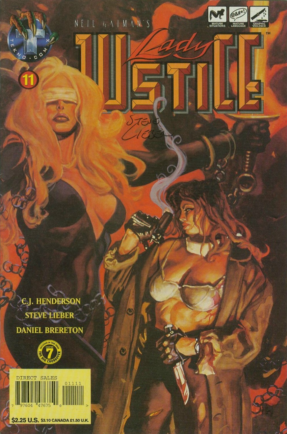 Read online Neil Gaiman's Lady Justice comic -  Issue #11 - 1