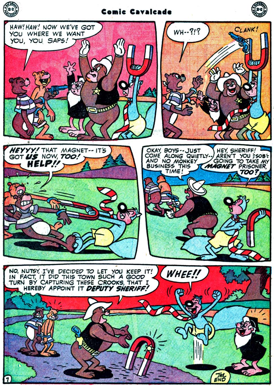 Read online Comic Cavalcade comic -  Issue #32 - 42
