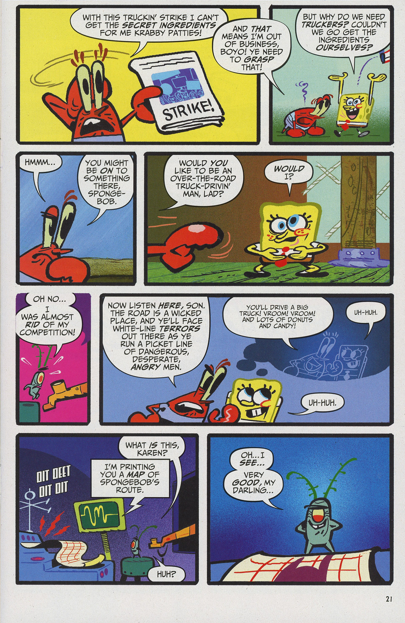 Read online SpongeBob Comics comic -  Issue #5 - 22
