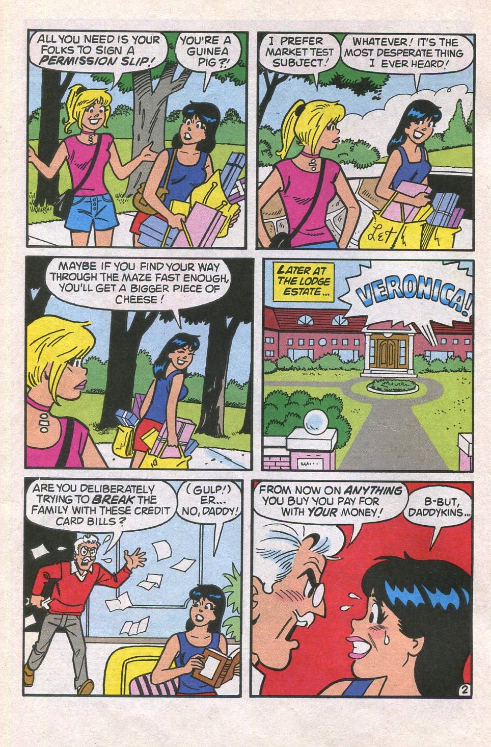 Read online Betty and Veronica (1987) comic -  Issue #150 - 4