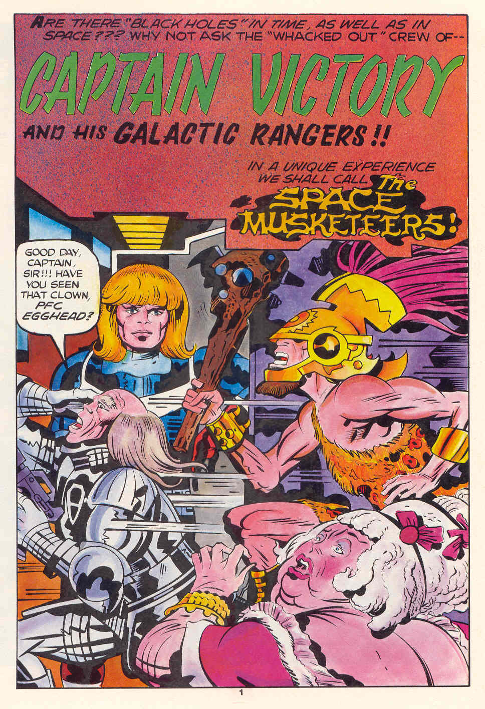 Read online Captain Victory and the Galactic Rangers (1981) comic -  Issue # _Special 1 - 3