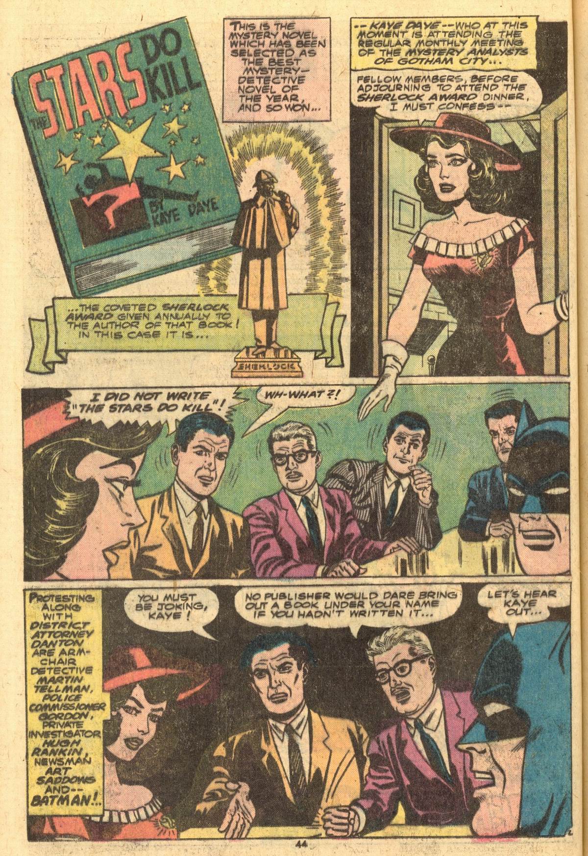 Read online Batman (1940) comic -  Issue #260 - 44