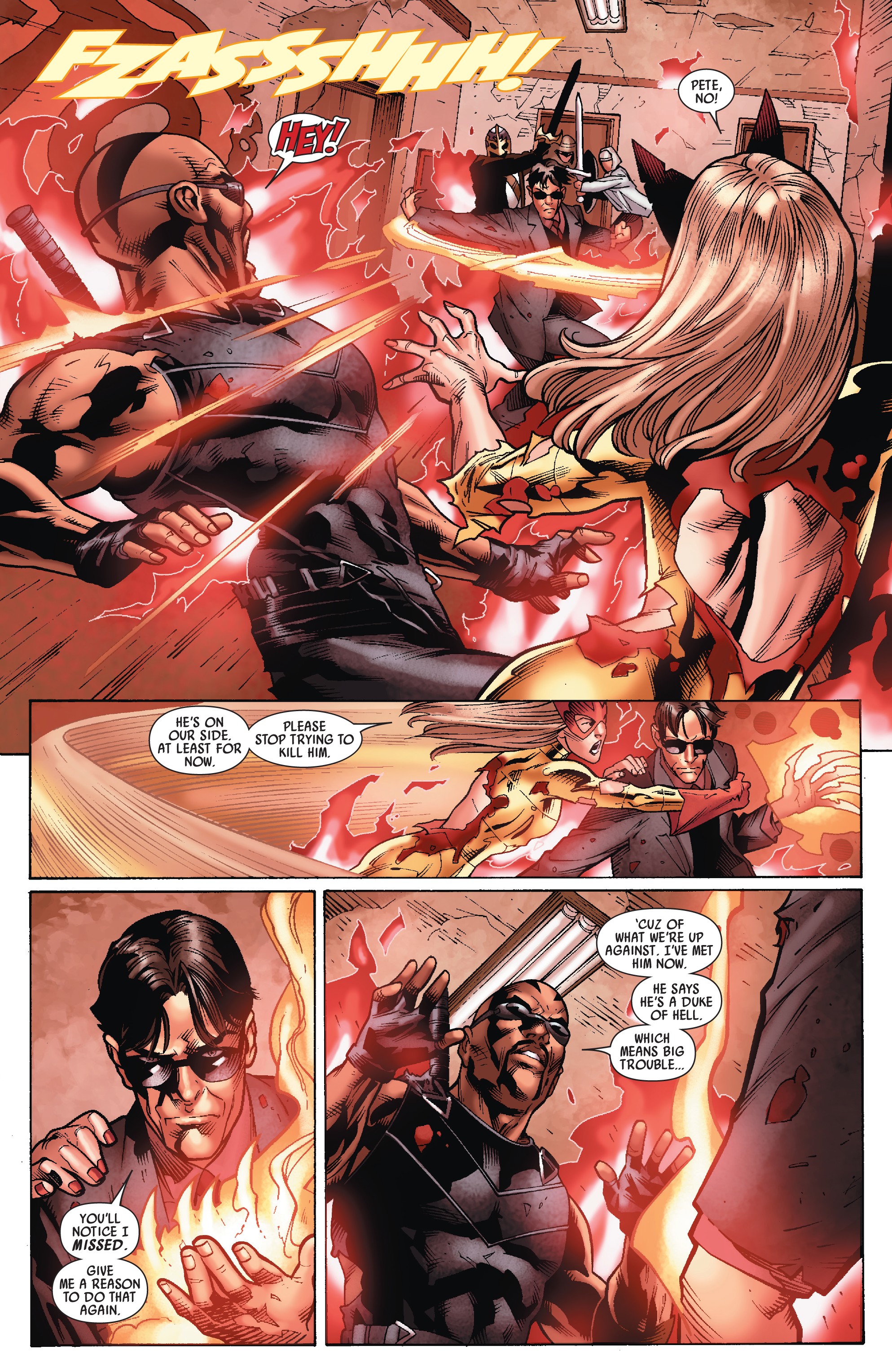 Read online Captain Britain and MI13 comic -  Issue #8 - 19