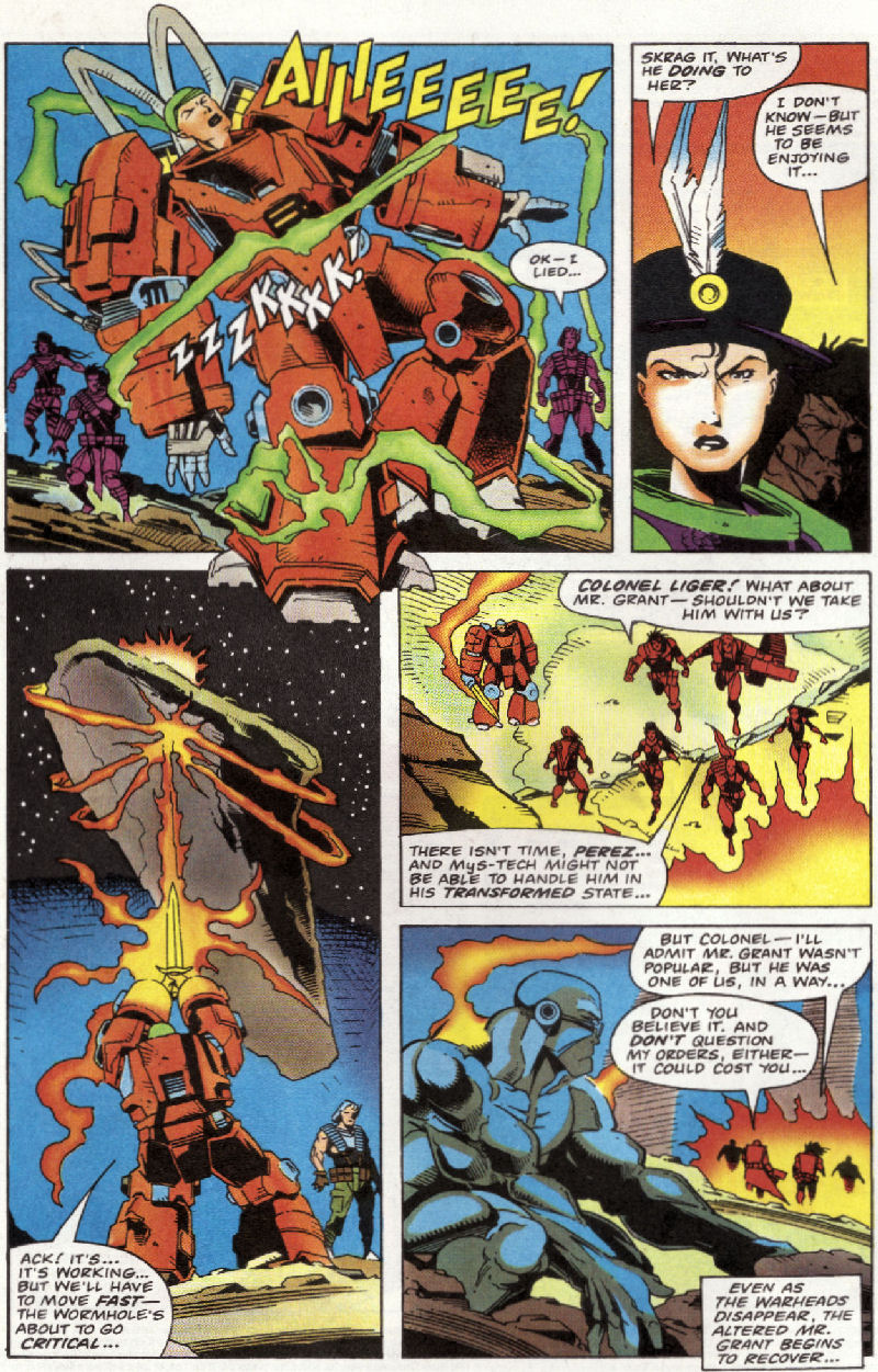 Read online Warheads comic -  Issue #8 - 4