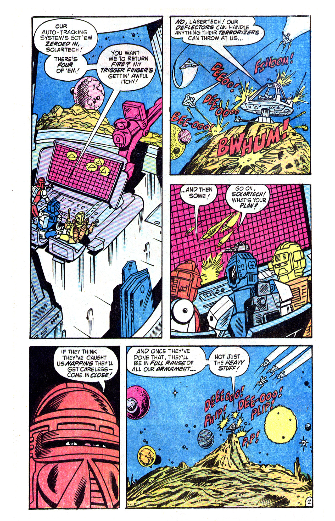 Read online ManTech Robot Warriors comic -  Issue #1 - 4