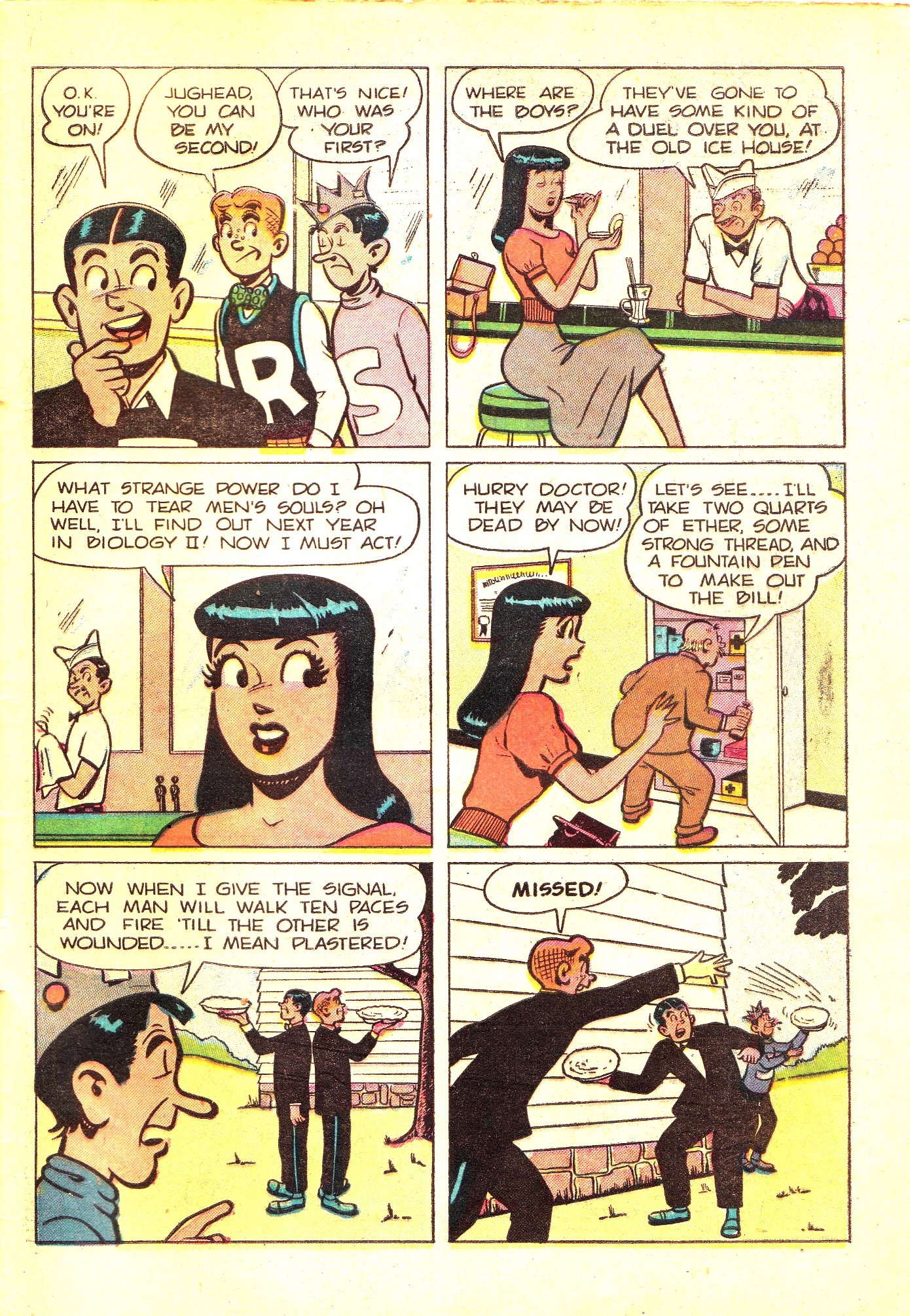 Read online Archie's Pal Jughead comic -  Issue #23 - 29