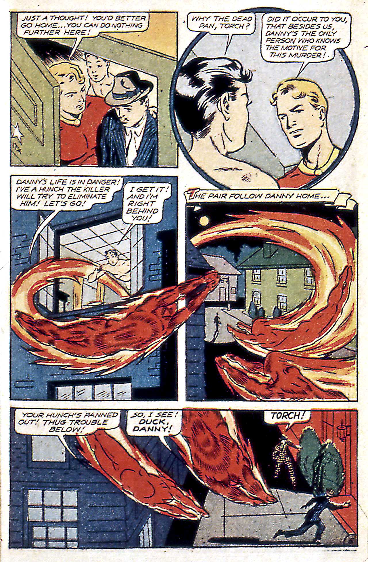 Read online The Human Torch (1940) comic -  Issue #19 - 8