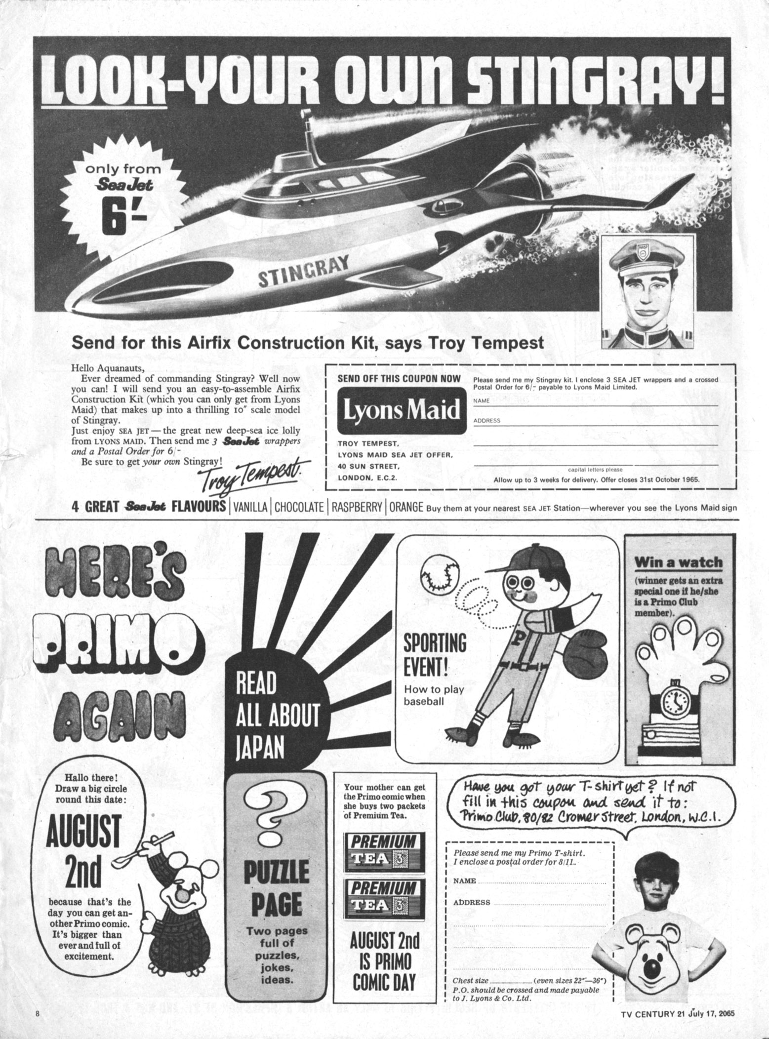 Read online TV Century 21 (TV 21) comic -  Issue #26 - 8