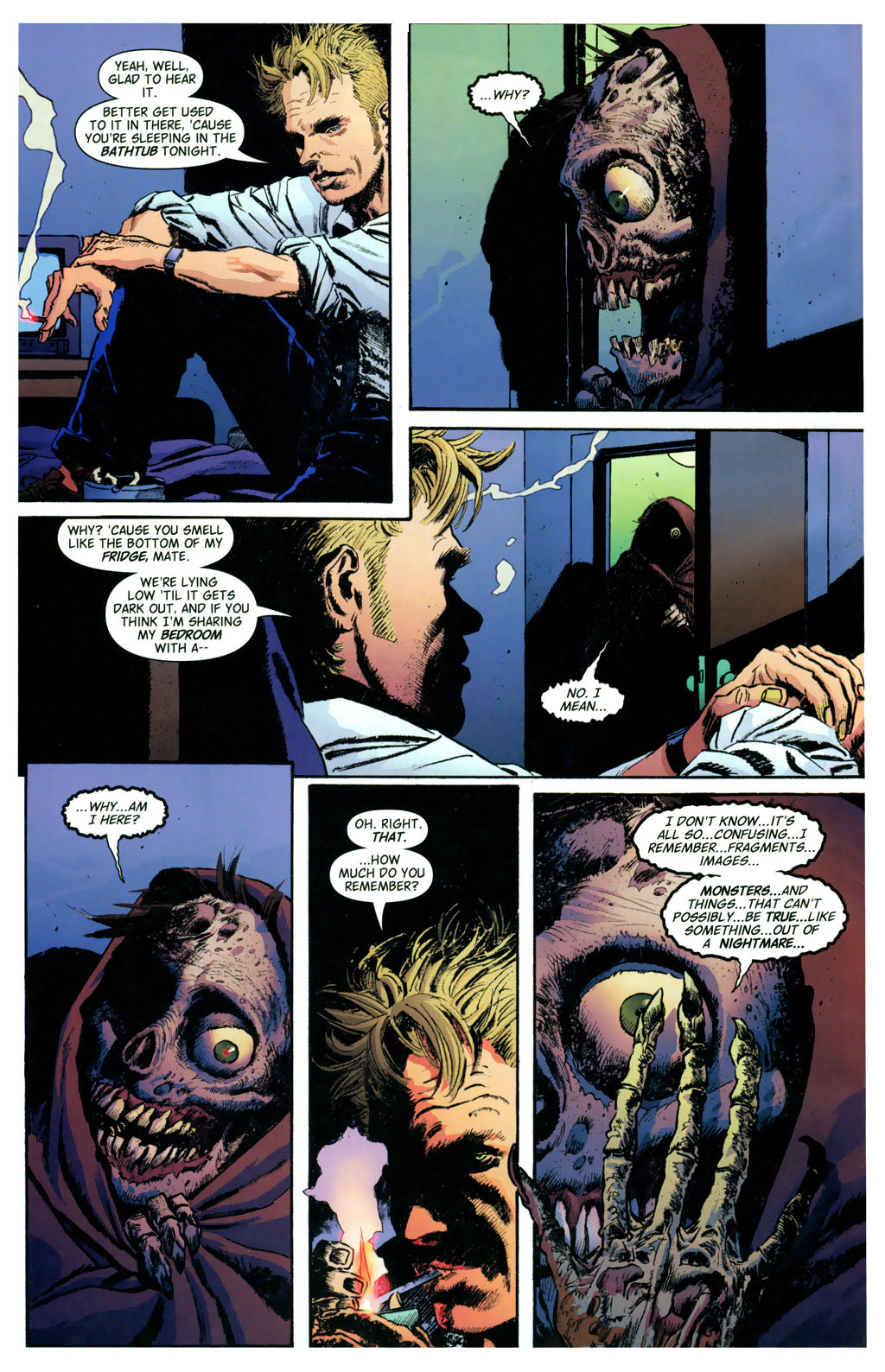Read online Swamp Thing (2004) comic -  Issue #1 - 16