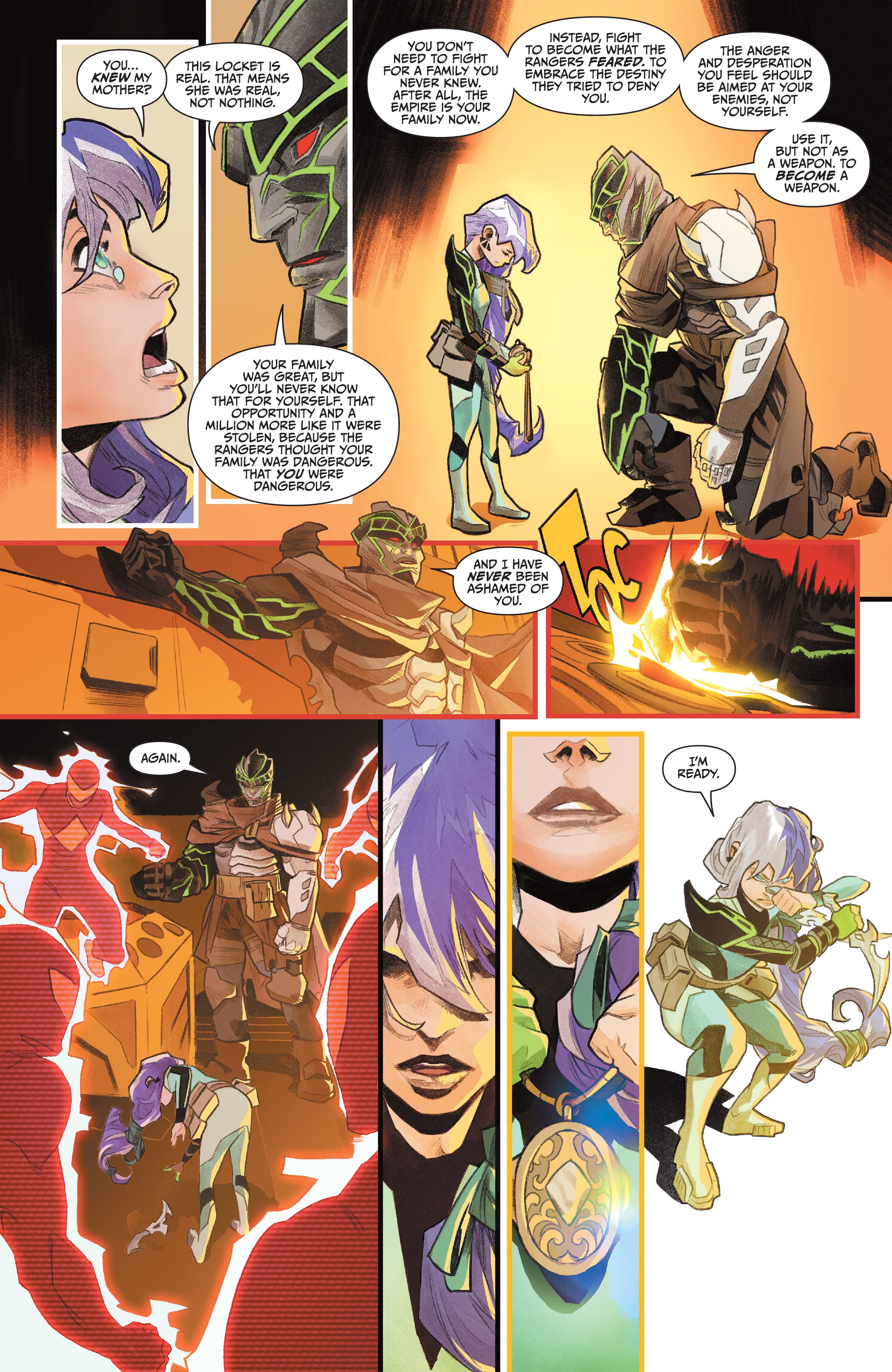 Read online Power Rangers Unlimited comic -  Issue # Heir to Darkness - 28