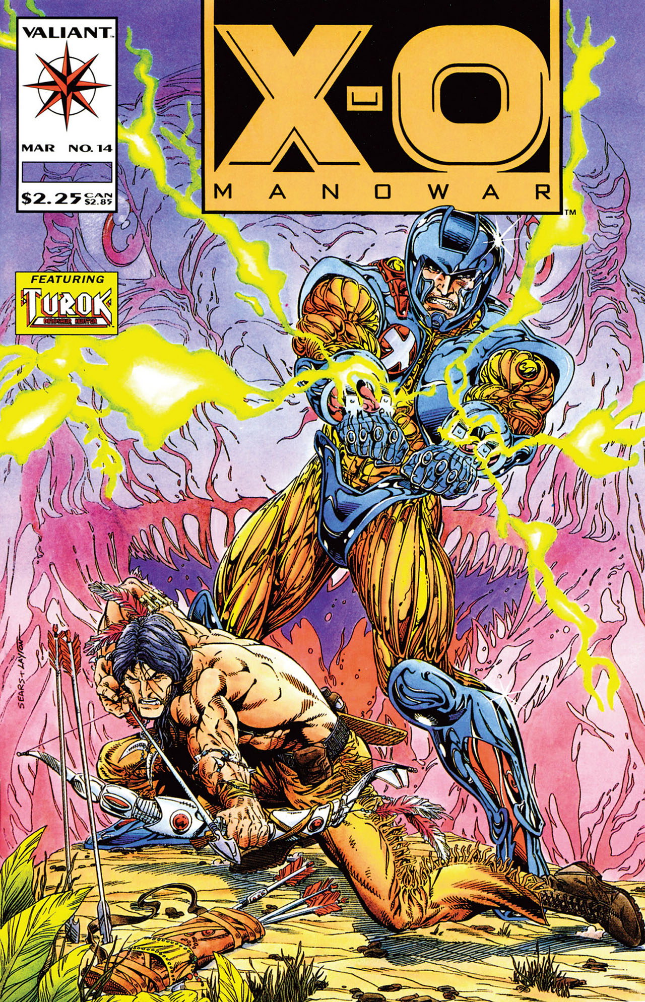 Read online X-O Manowar (1992) comic -  Issue #14 - 1