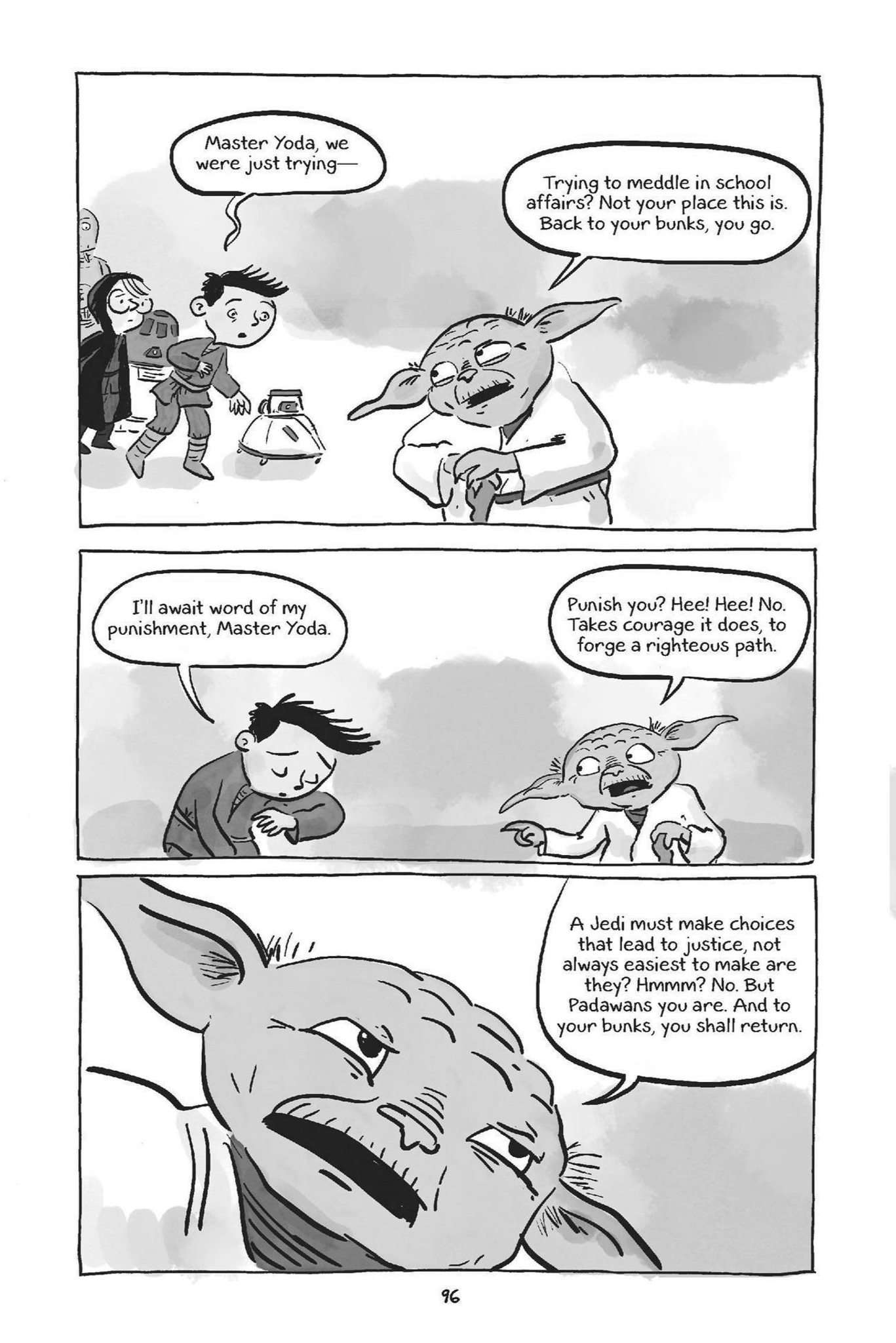 Read online Jedi Academy comic -  Issue # TPB 6 (Part 1) - 98