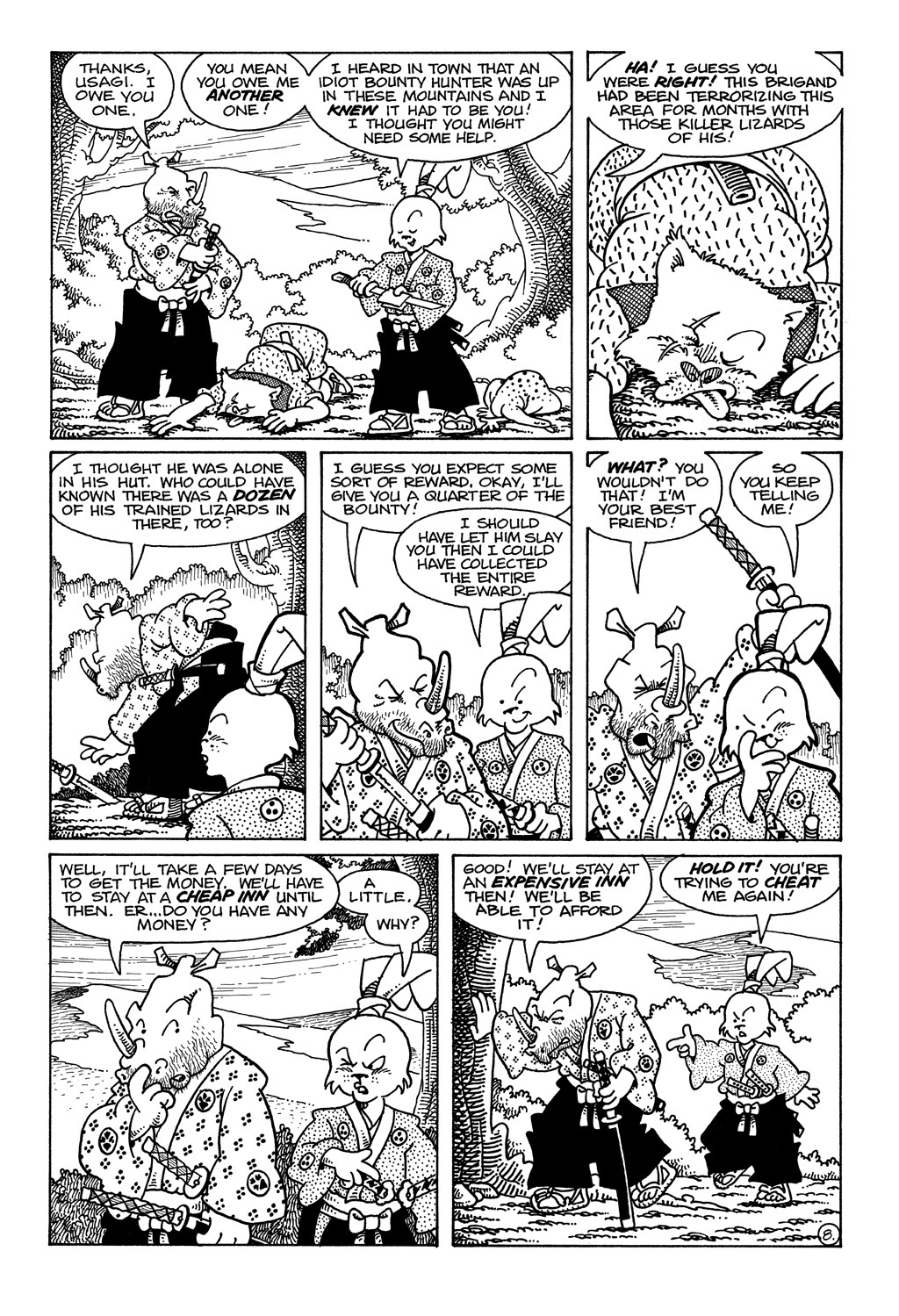 Read online Usagi Yojimbo (1987) comic -  Issue #34 - 10