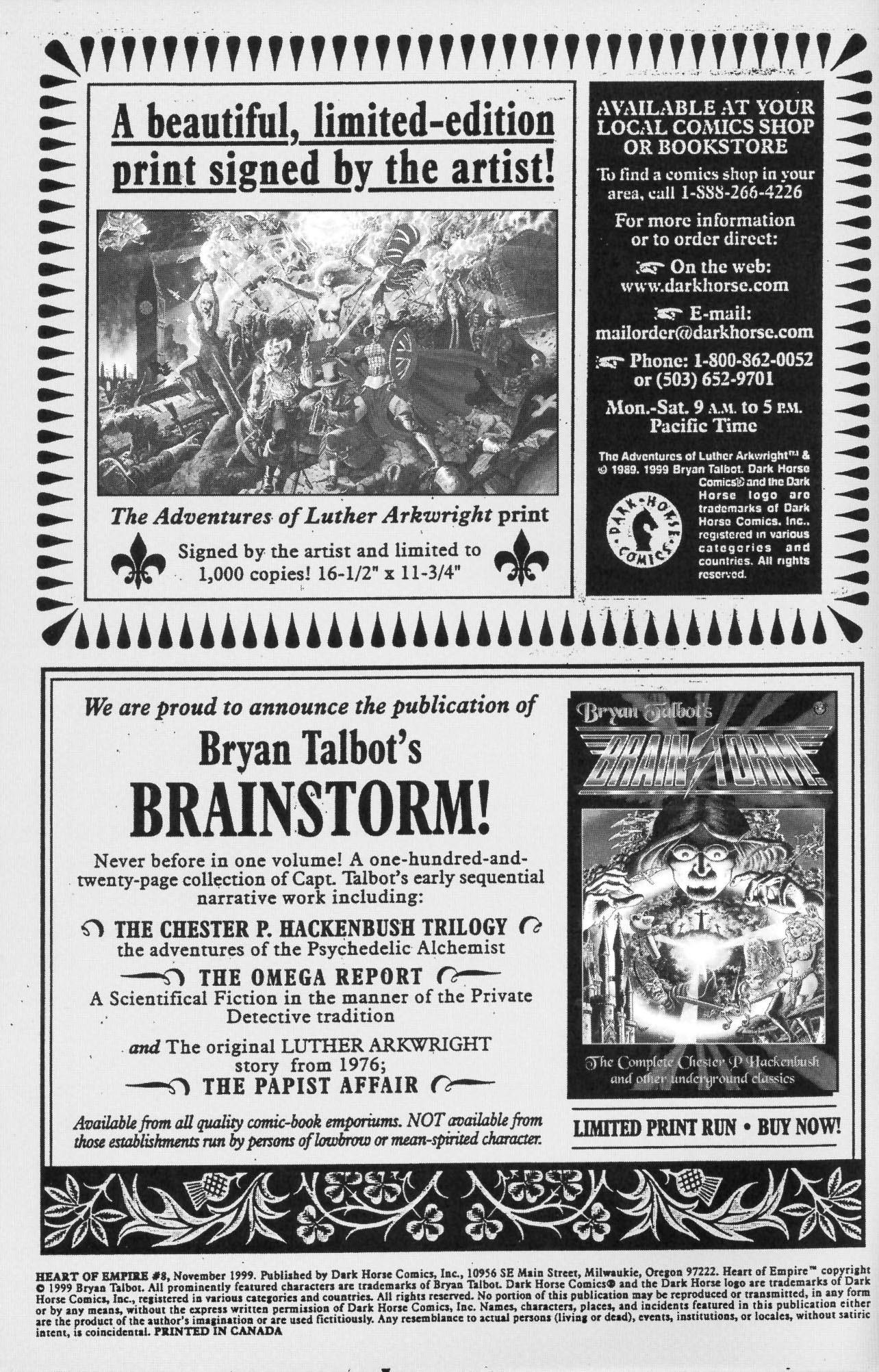 Read online Heart of Empire comic -  Issue #8 - 2